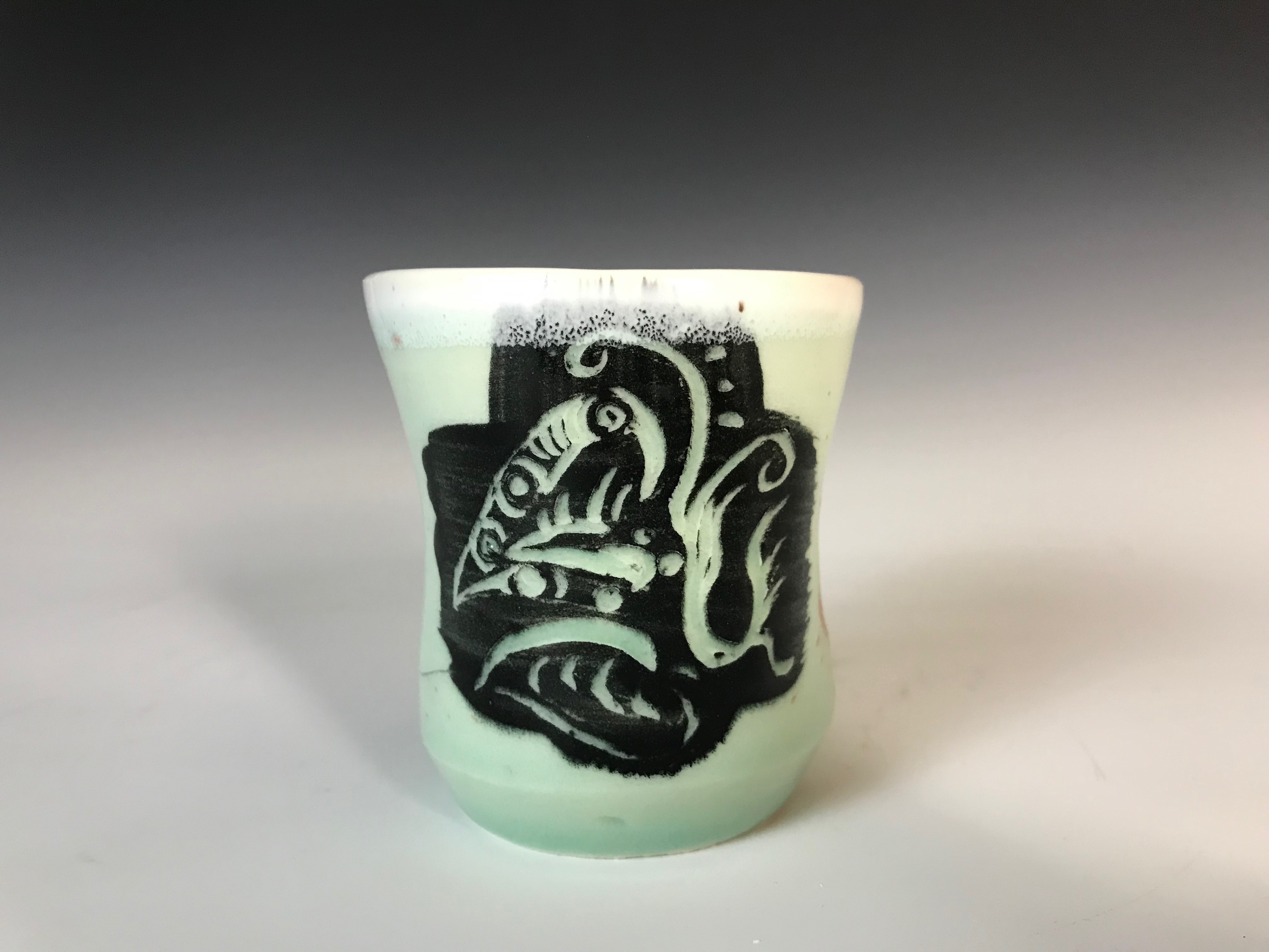 "Toprak Melek (Soil Angel)" Printmaking Methods on High-Fire Porcelain, 2023