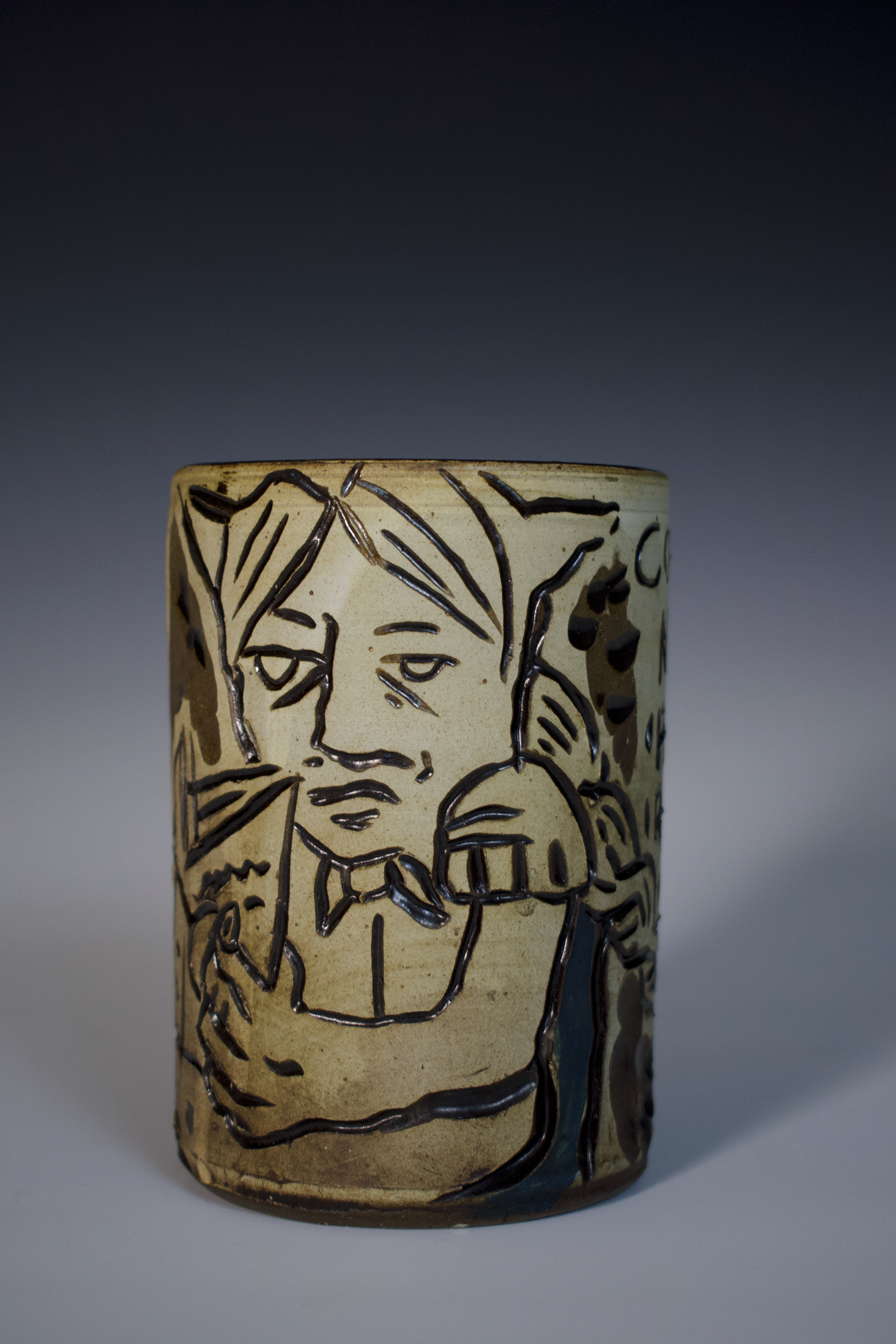How to Guide for a Burning World, Carving on Low-Fire Clay, 2023
