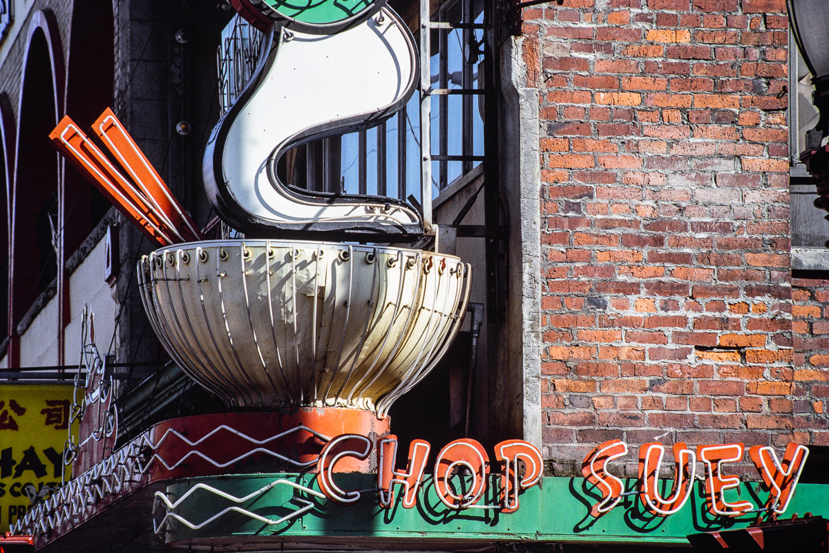 Chop Suey Restaurant, Chinatown