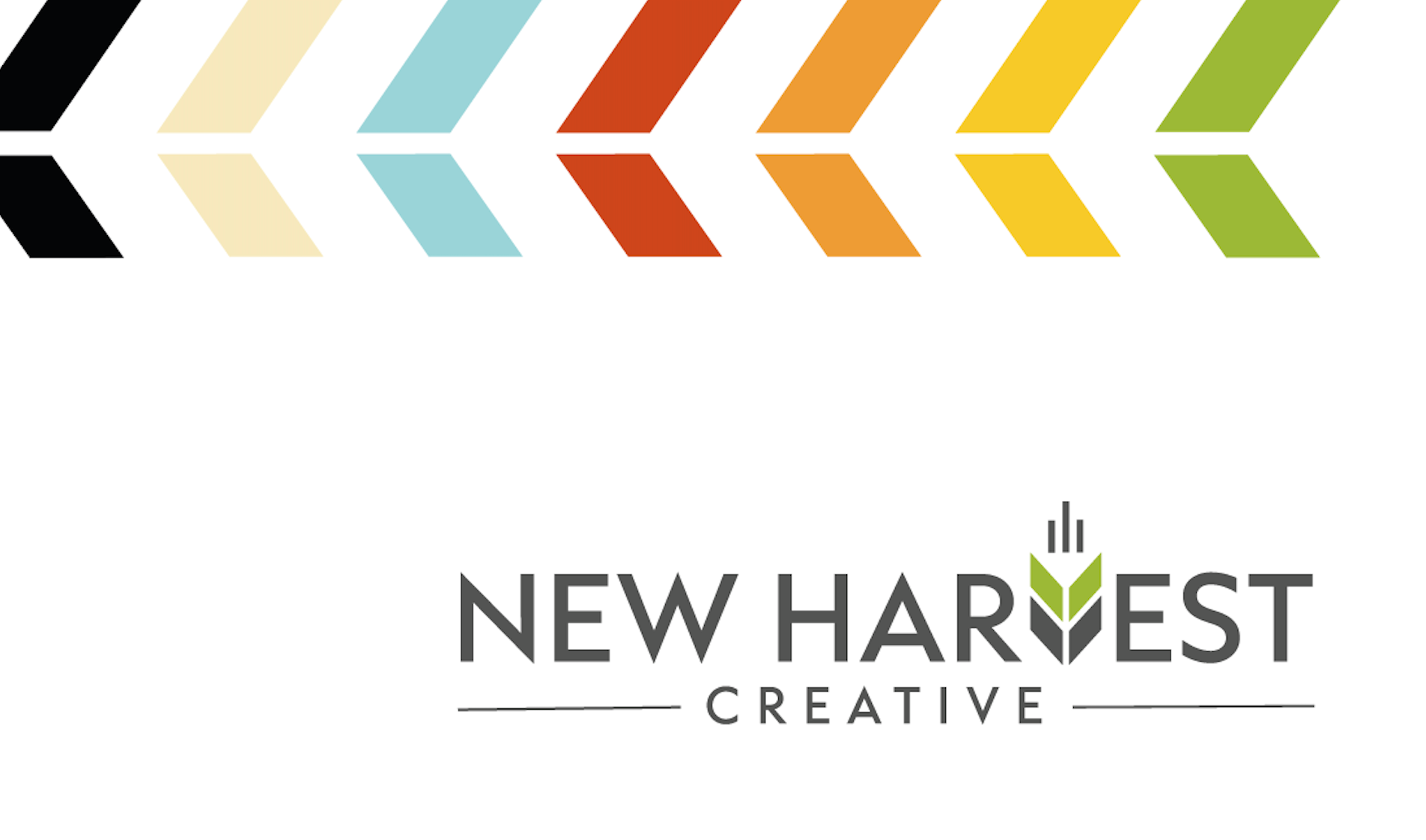 Brand design for a film company focused on lifting underserved filmmakers. The art plays with wheat kernels as a film clapper