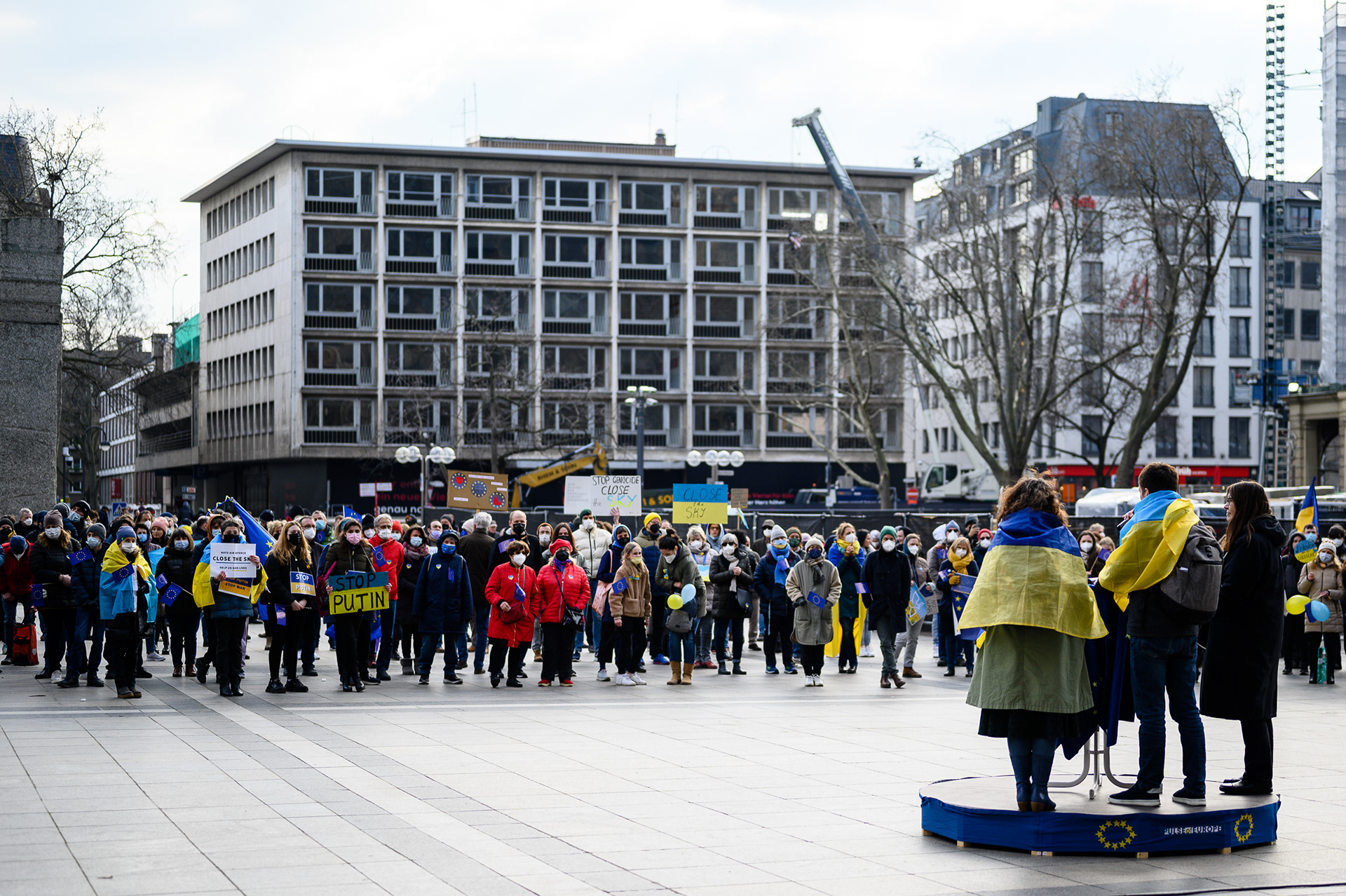 06.03.2022, Köln,  Friedensdemo
