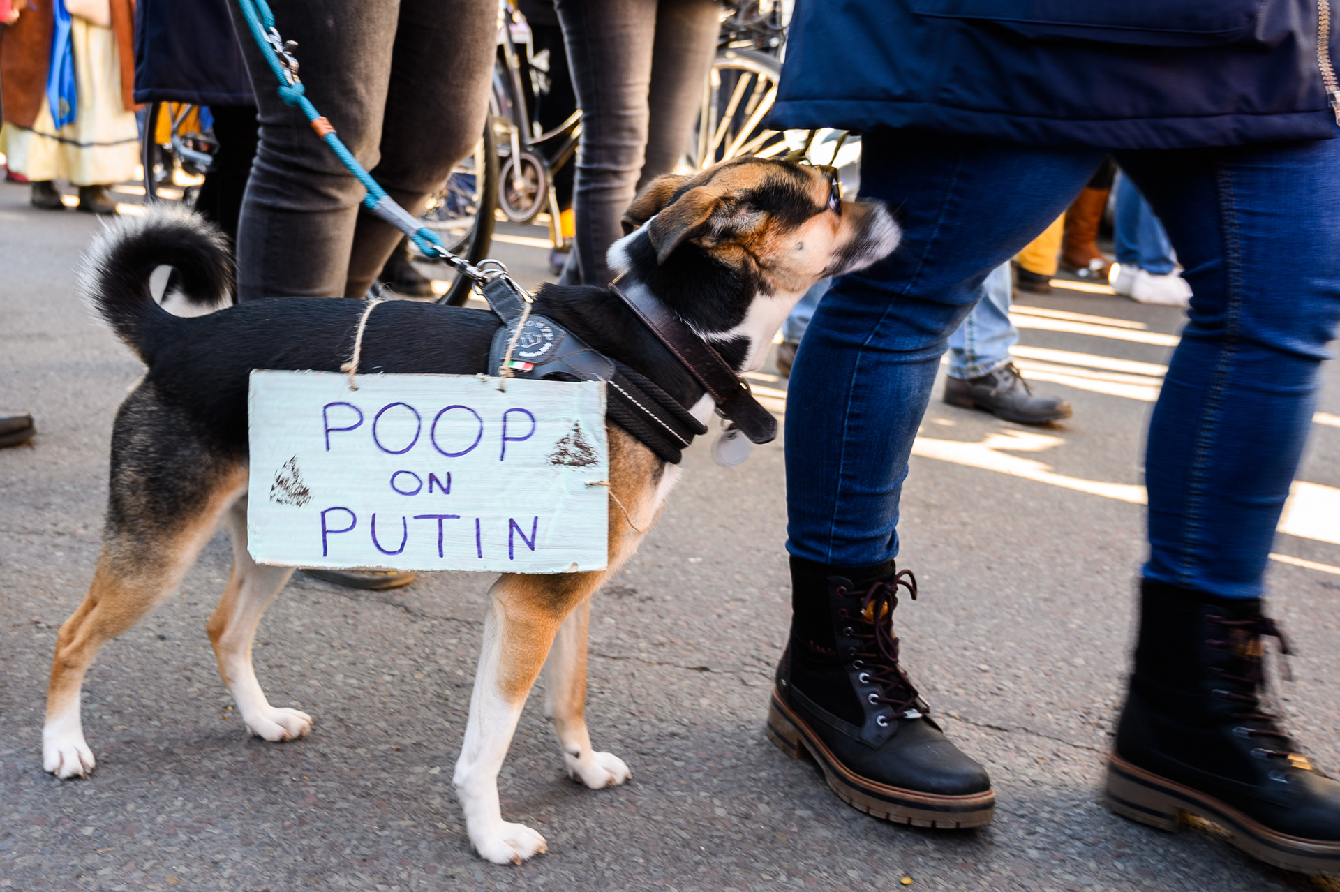 28.02.2022, Köln,  Rosenmontags-Friedensdemo