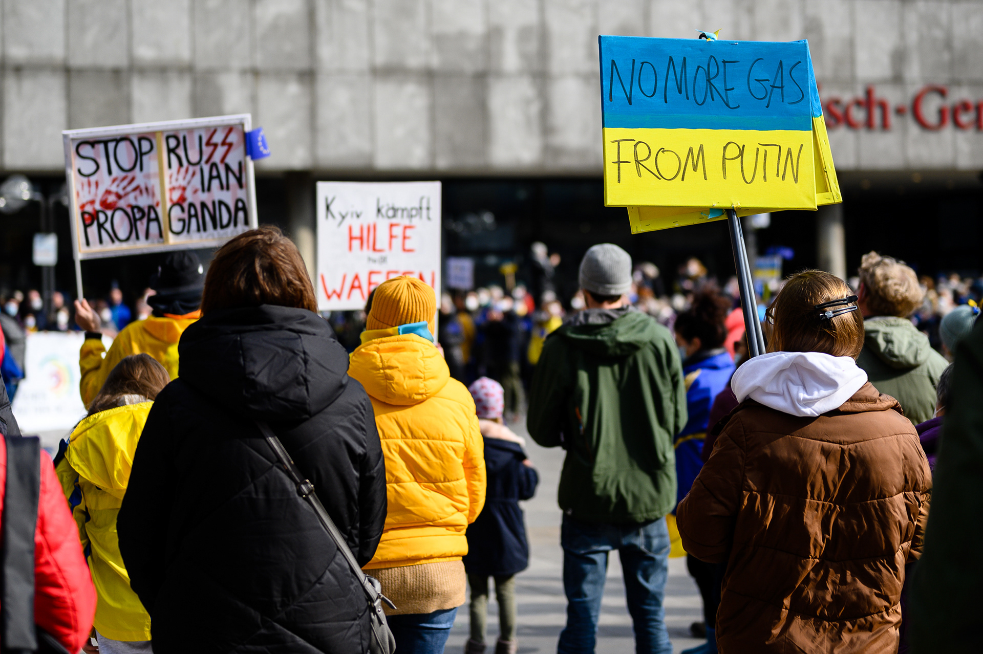 06.03.2022, Köln,  Friedensdemo