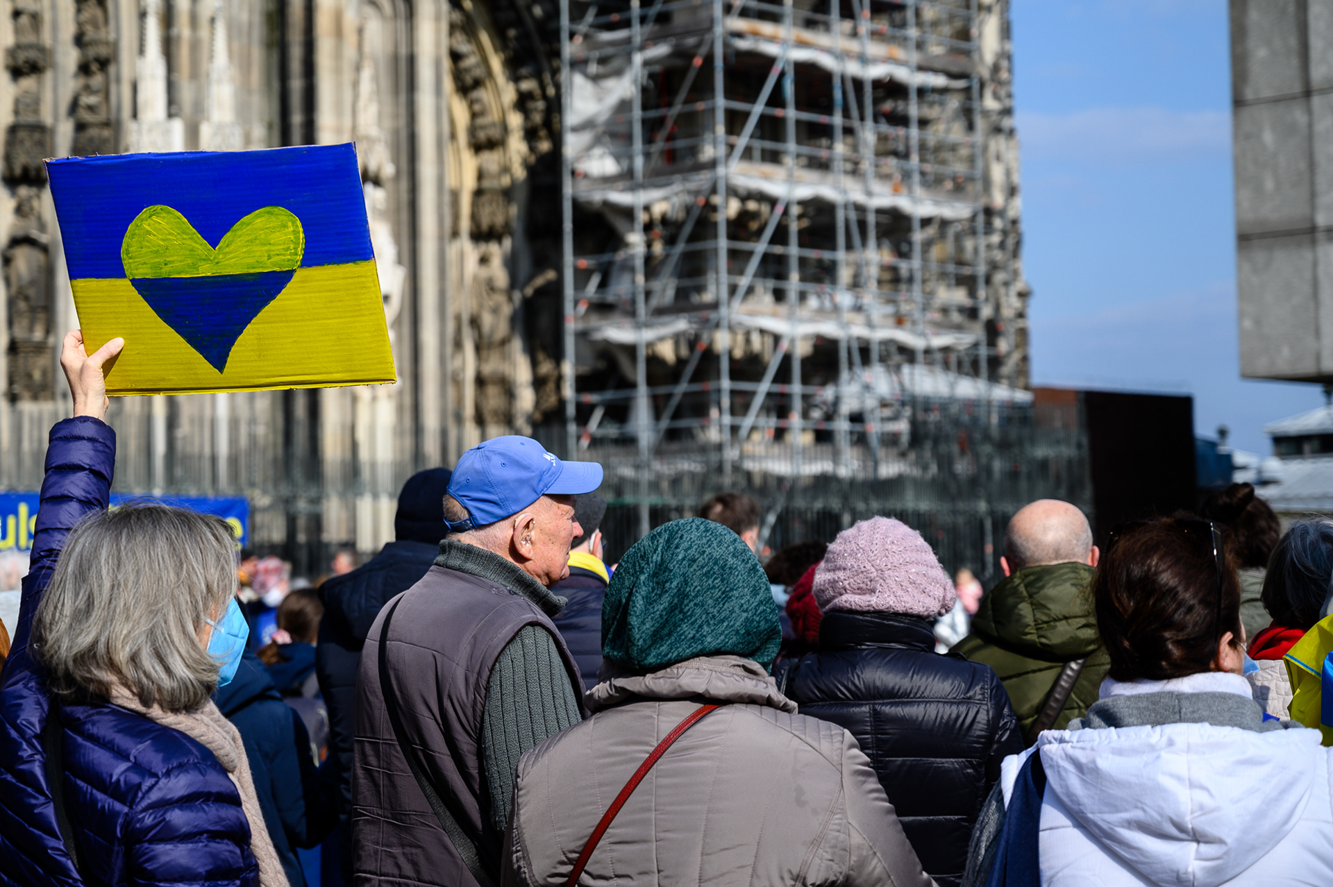 06.03.2022, Köln,  Friedensdemo