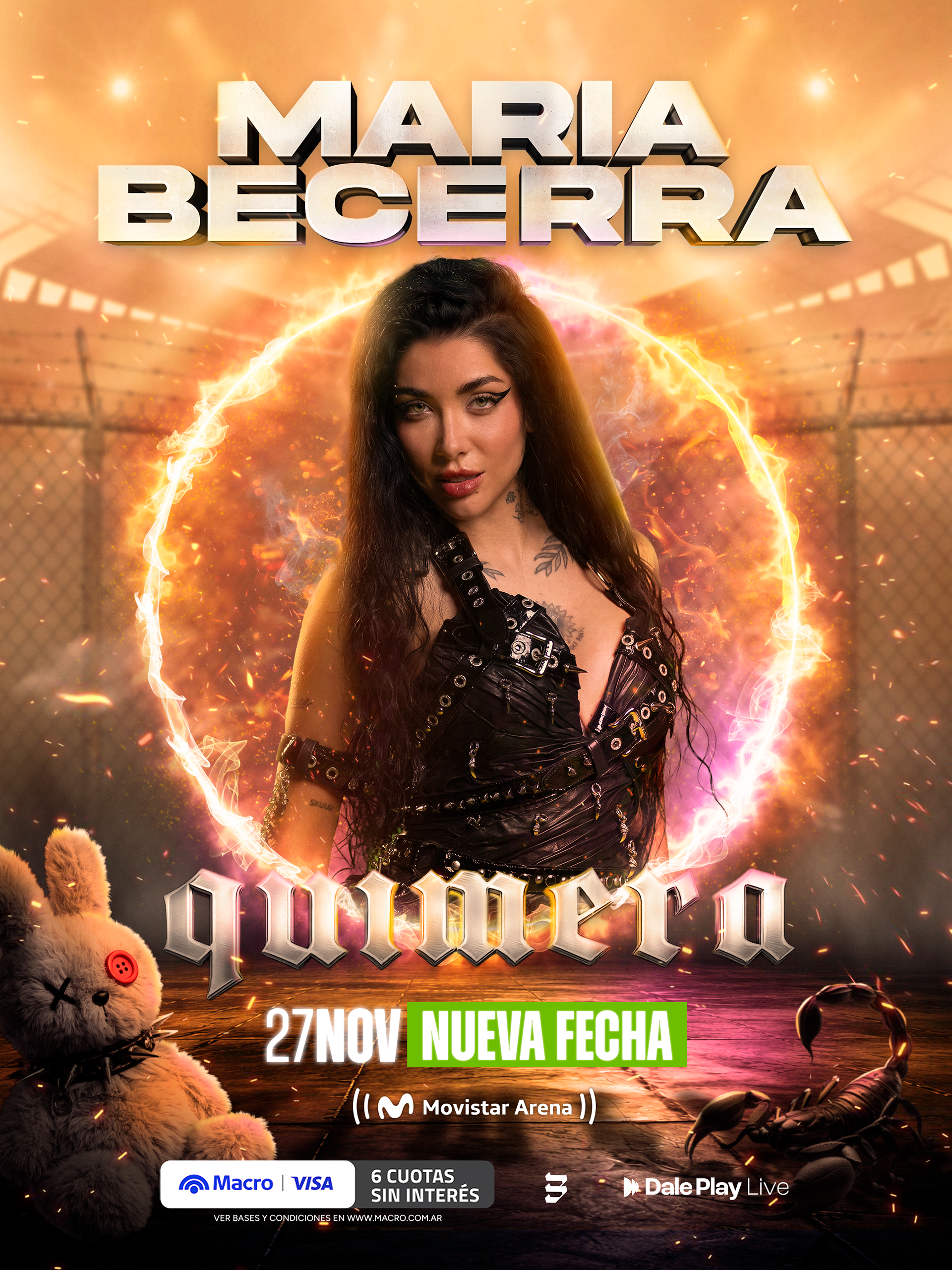 FOTOMONTAJE JOJO  | QUIMERA TOUR - MOVISTAR ARENA