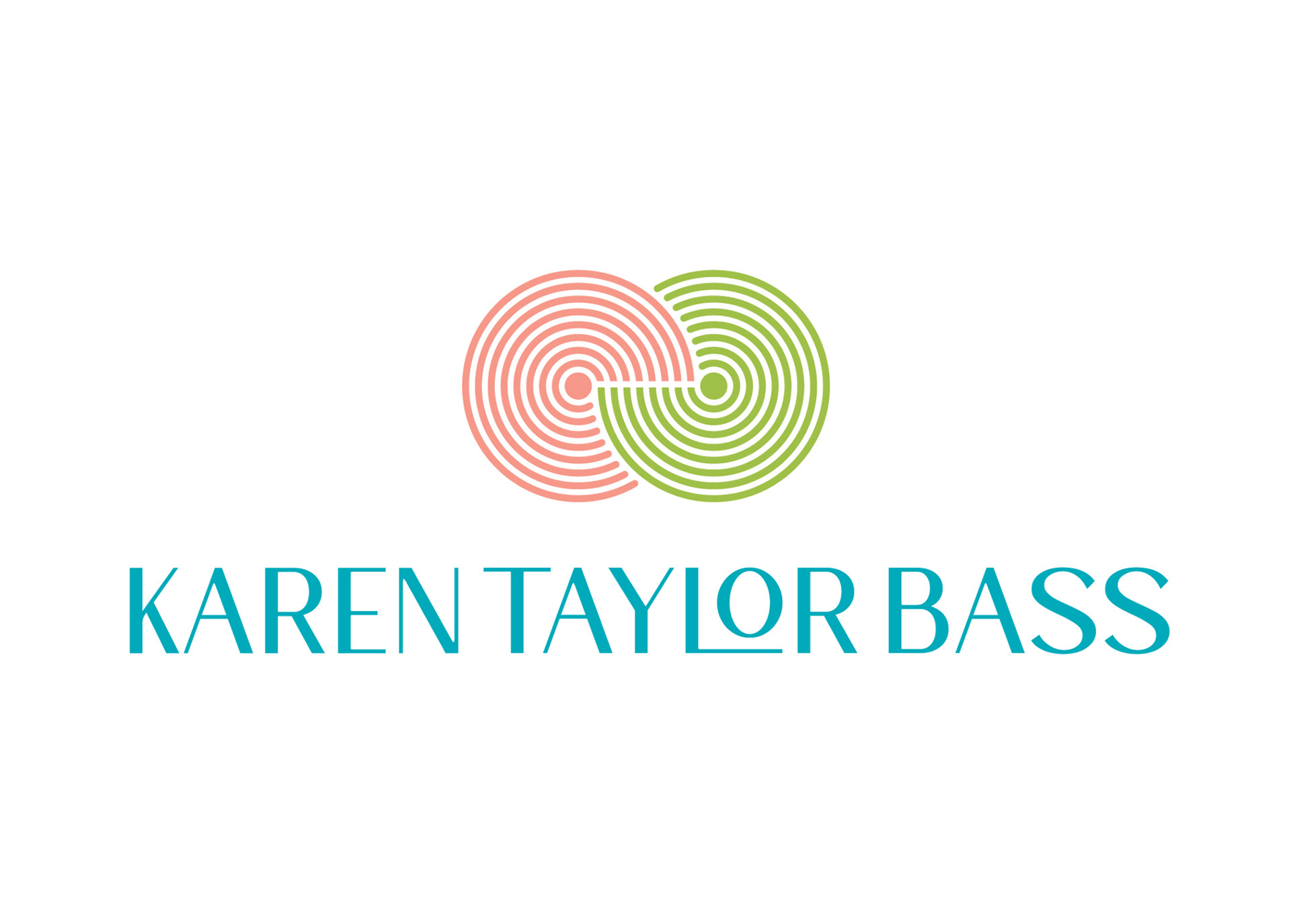 redesigned logo for karen taylor bass