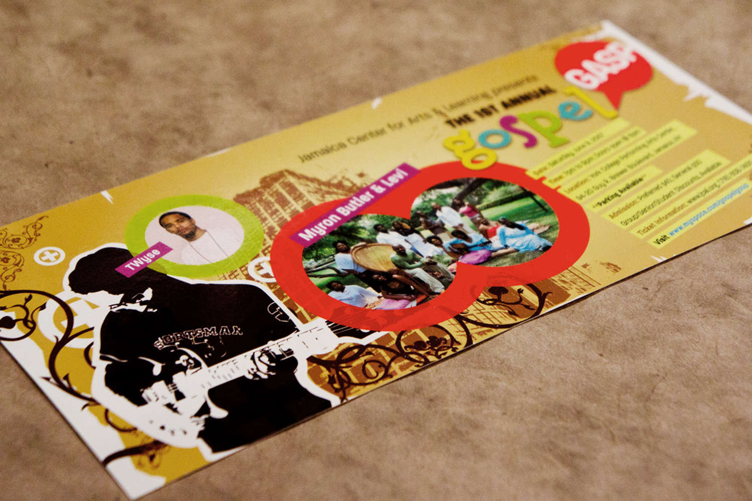 jcal gospel gasp postcard