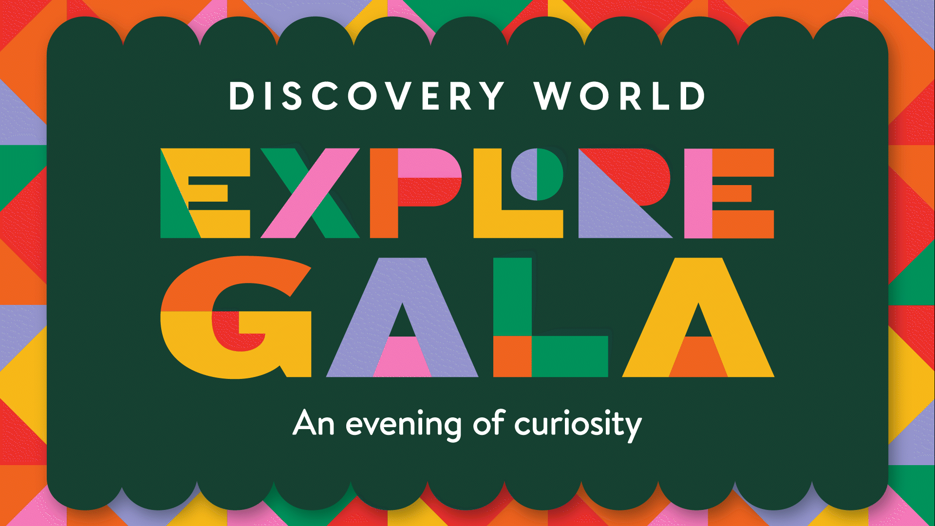 Branding for Discovery World Explore Gala