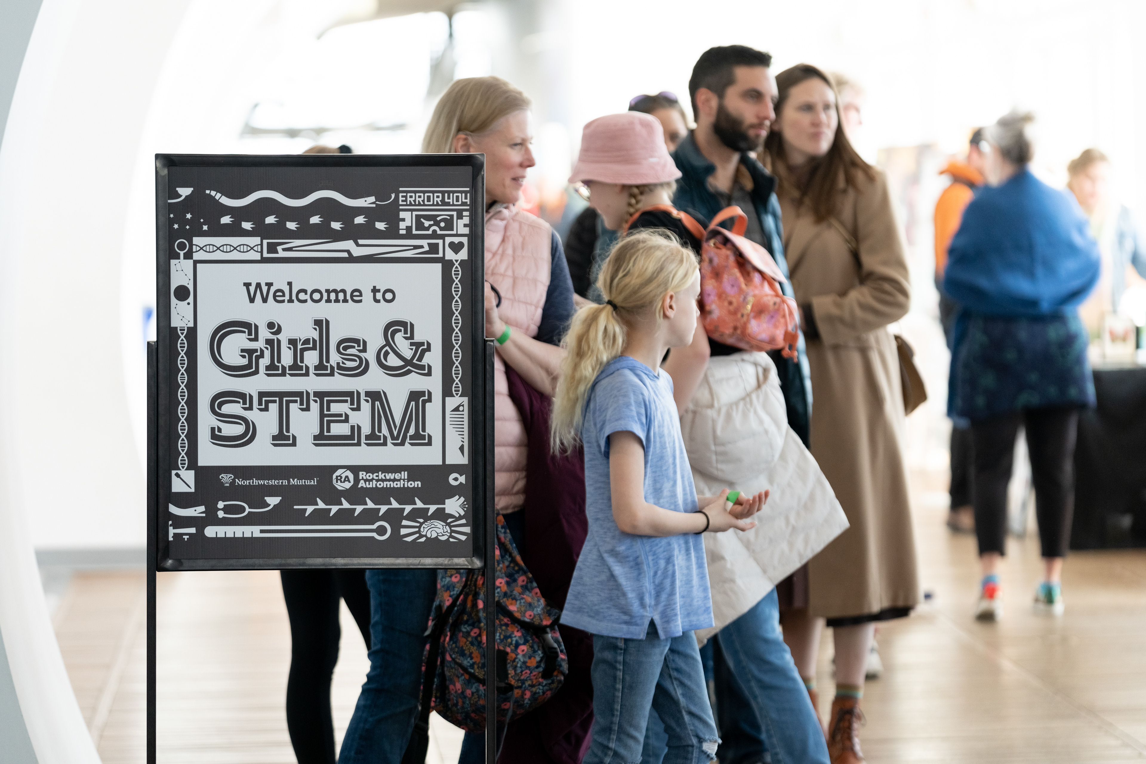 GIrls & STEM: Event Branding