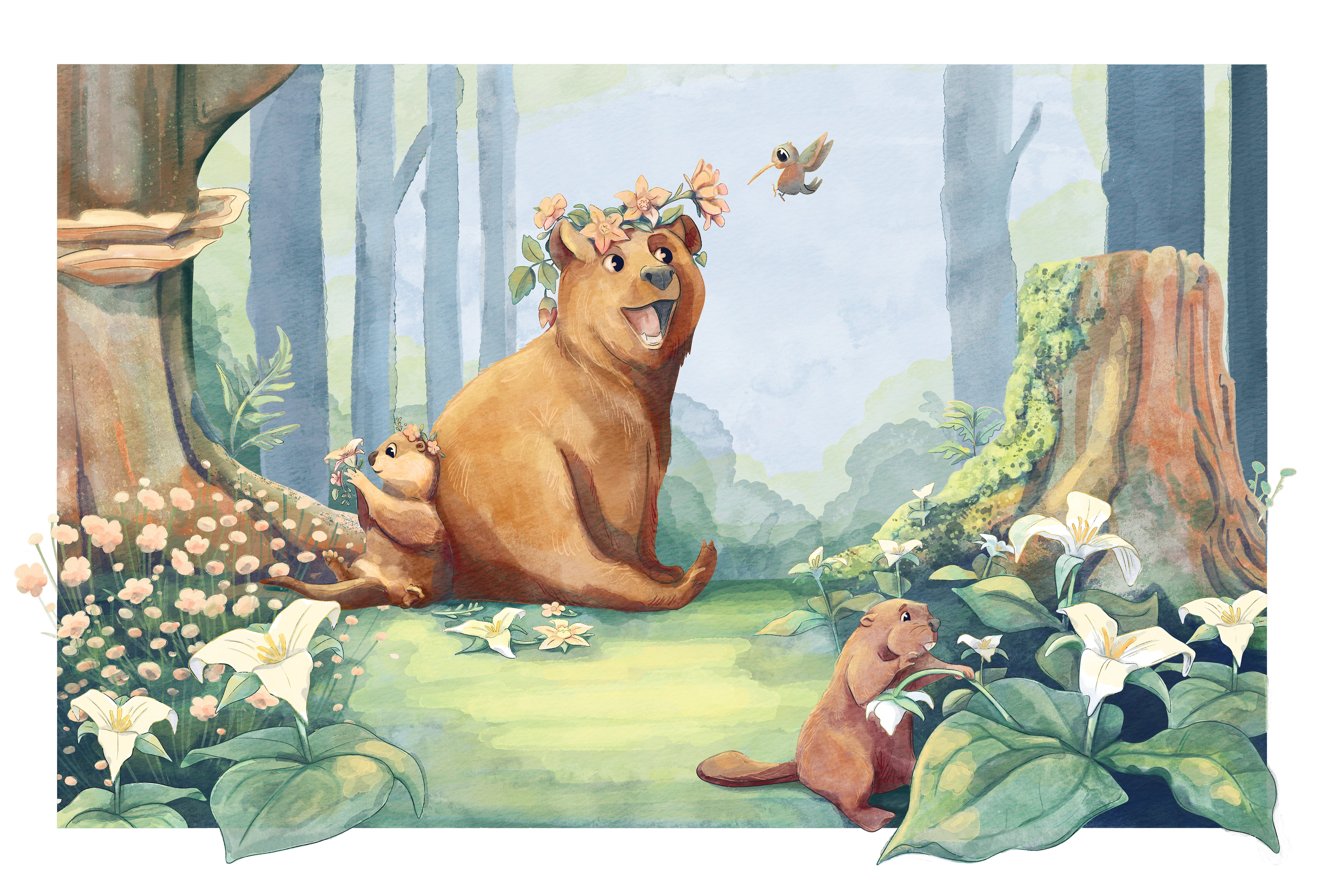 Spring time - Illustration