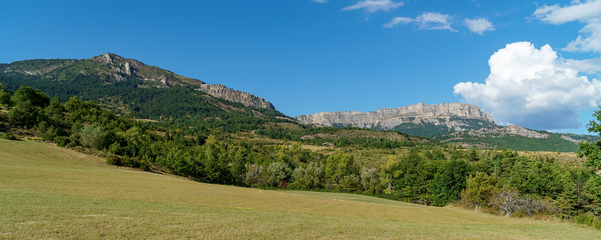 Montagne de Mélan et la barre de Géruen