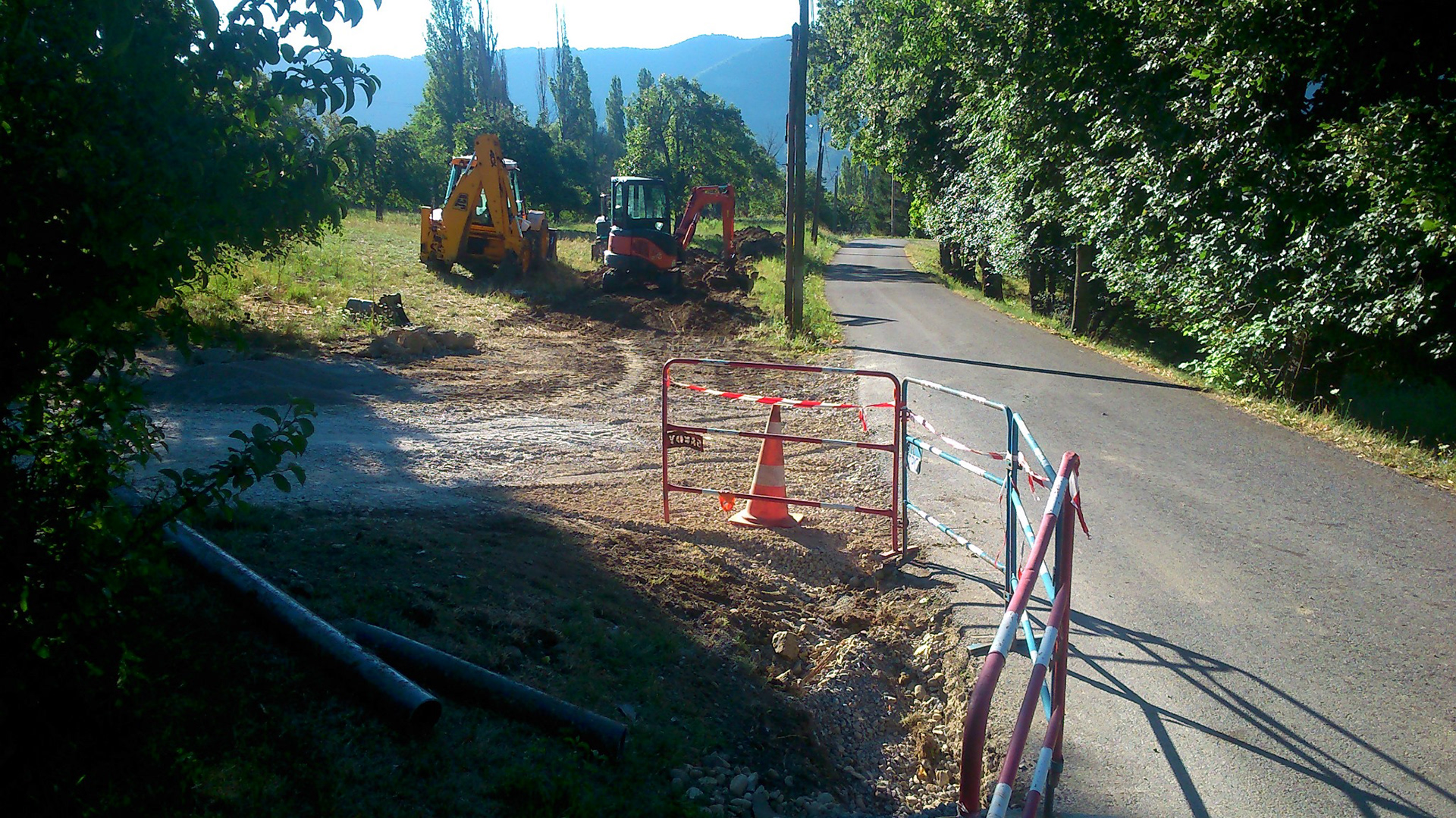 En aval du Haut-Chapus