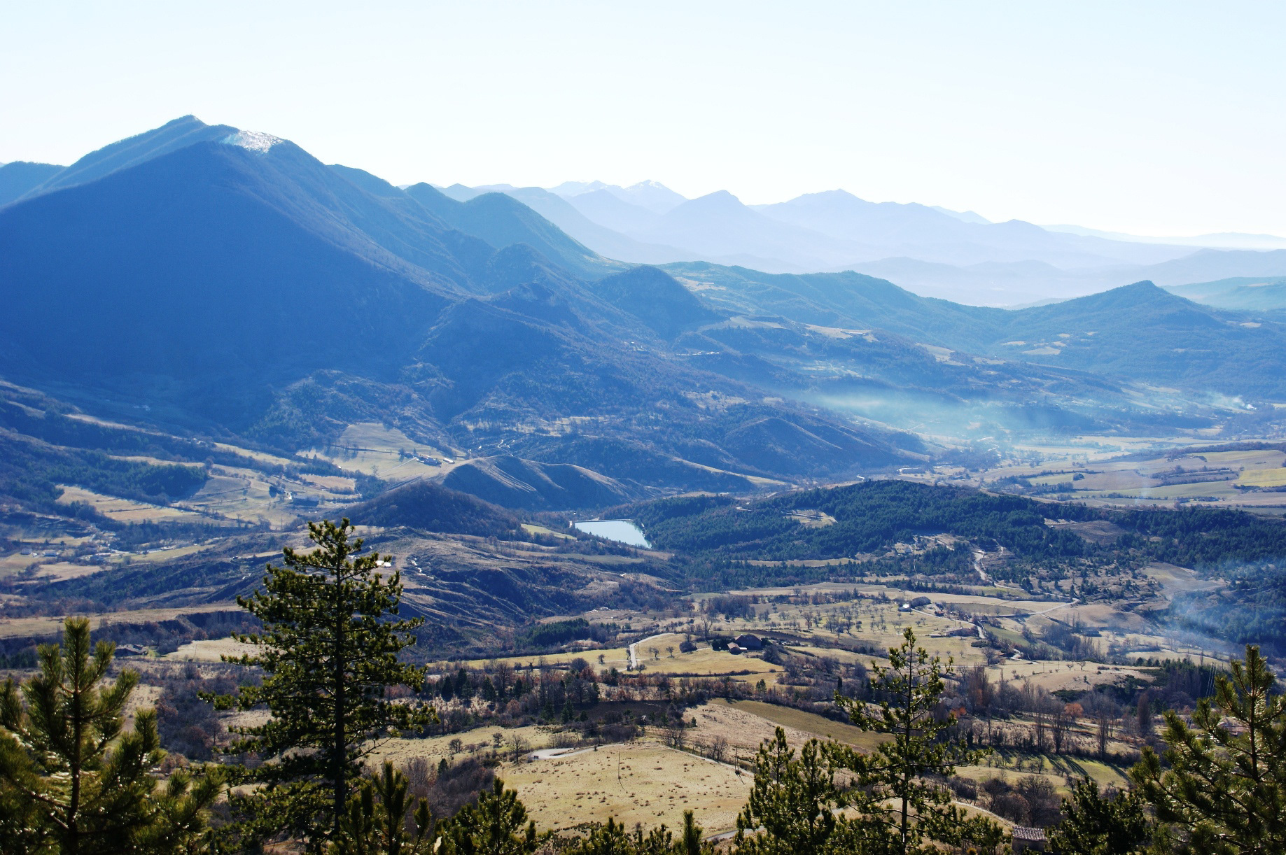Retenue collinaire du barrage de Vaulouve
