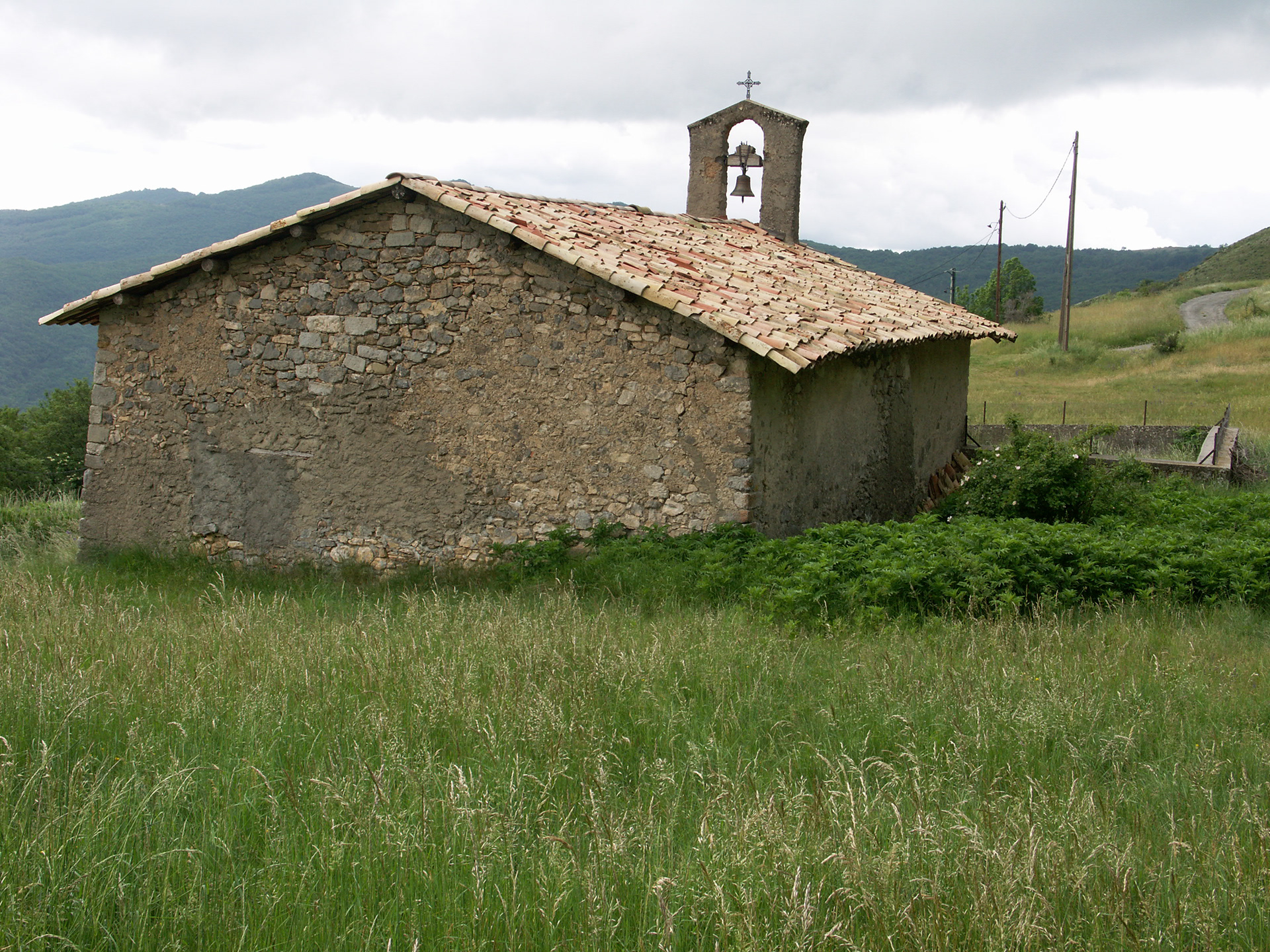 printemps 2008 avant évacuation des gravats et des souches amoncelées