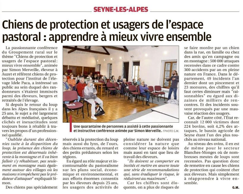 Parution du 17 avril 2022 La Provence