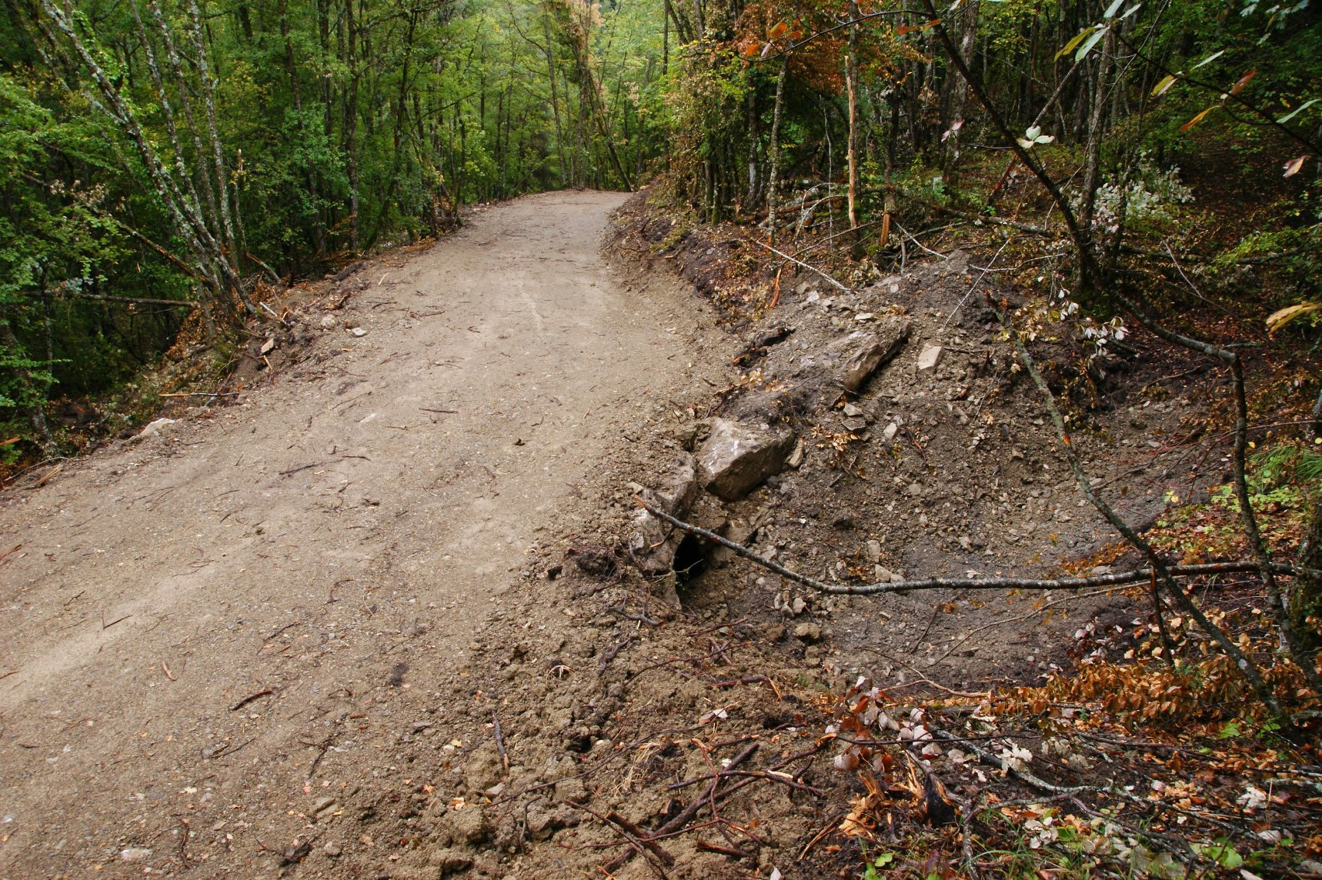 Linéaire de piste créé en 2013