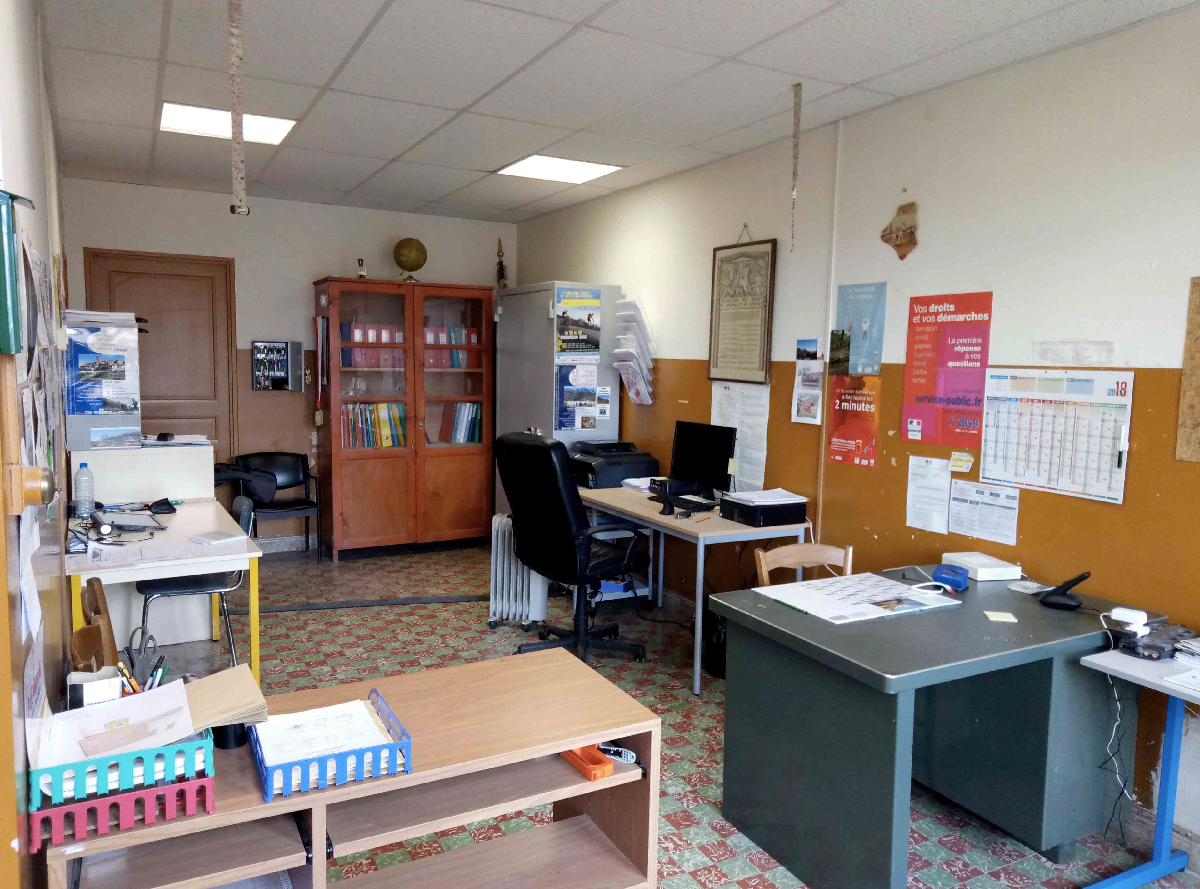 Armoire de sécurité en place depuis 2013