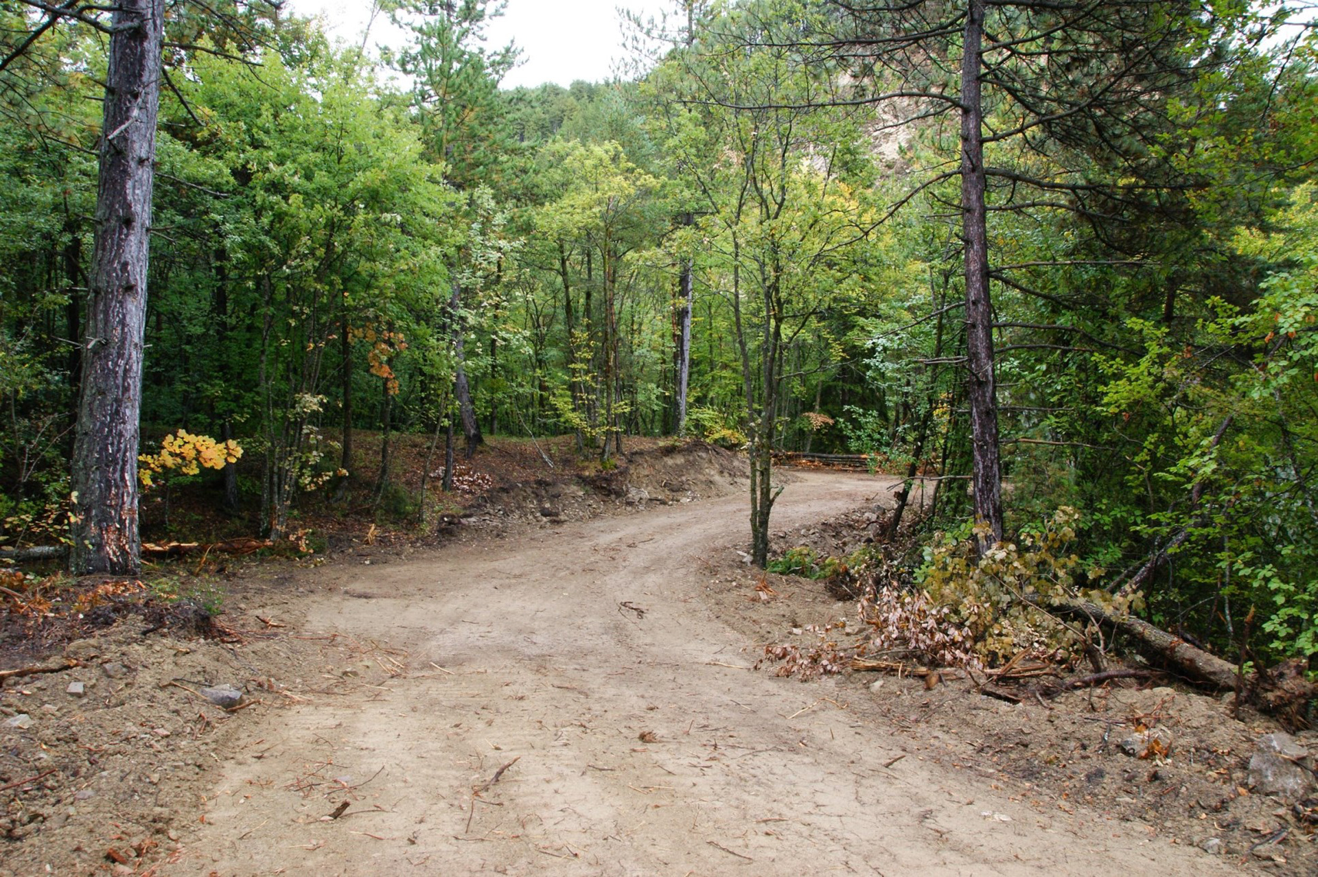 Linéaire de piste créé en 2013