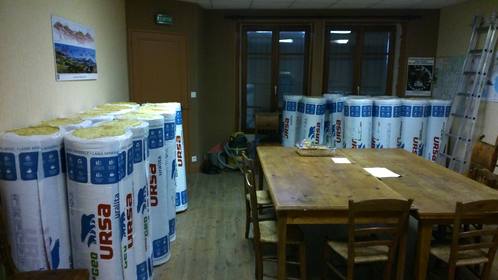 Laine de roche en 240mm