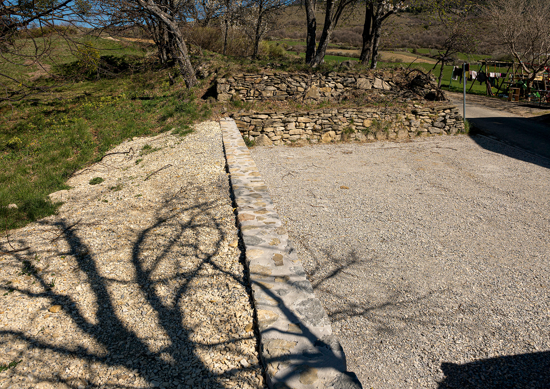 Parking hameau du Castellard