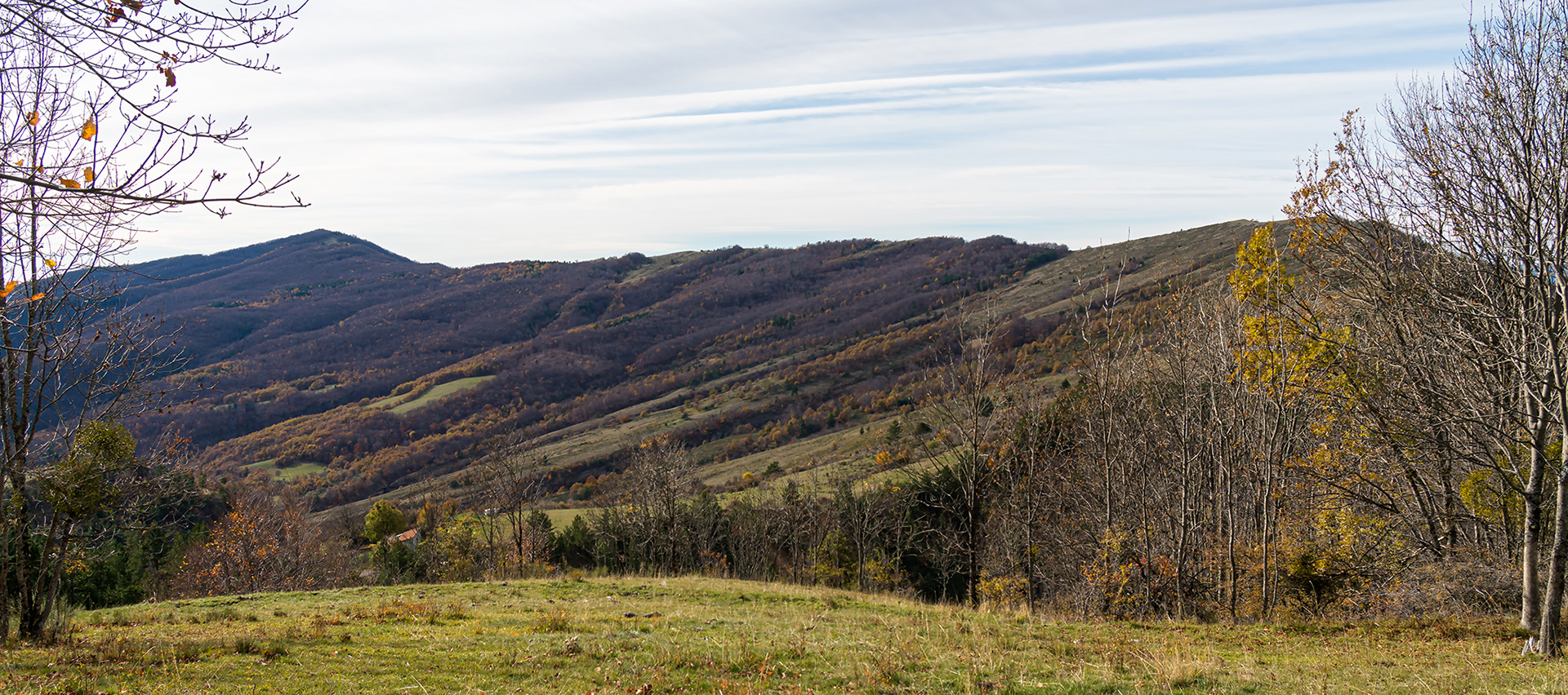 Colline Saint-Joseph entre le col de Mounis et le sommet de Vaumuse