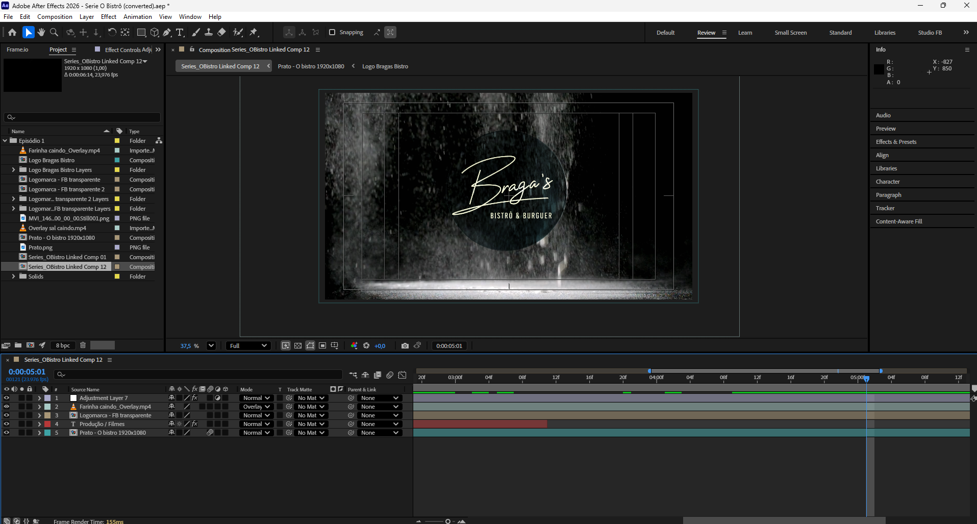 Animação - After Effects