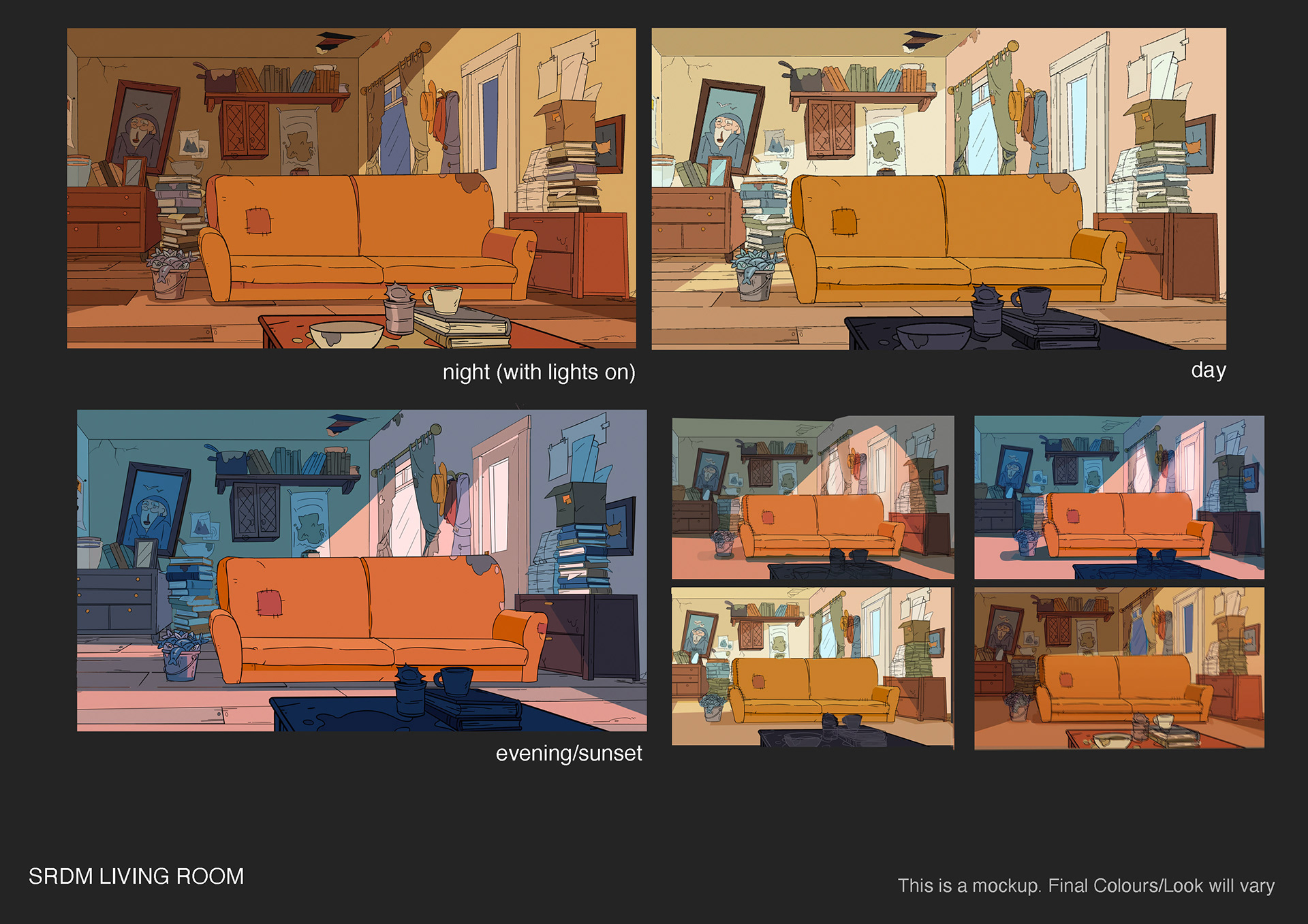 BGs (Before Compositing) and my colour keys