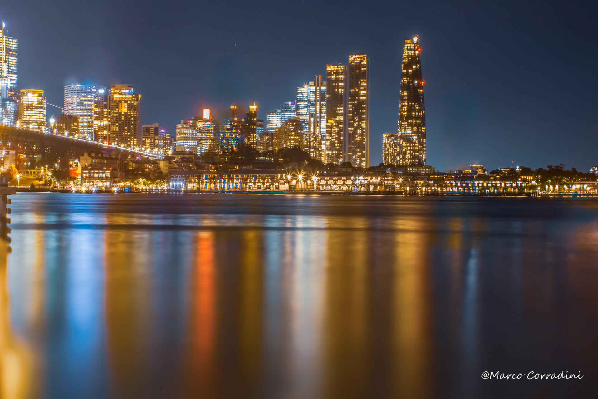 Sydney, skyline, night, Australia, cityscape,