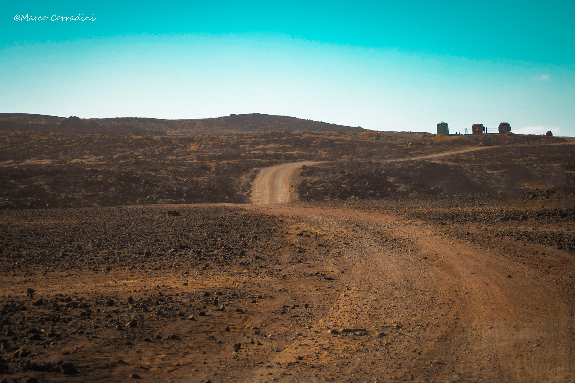 dirt road, Lanzarote