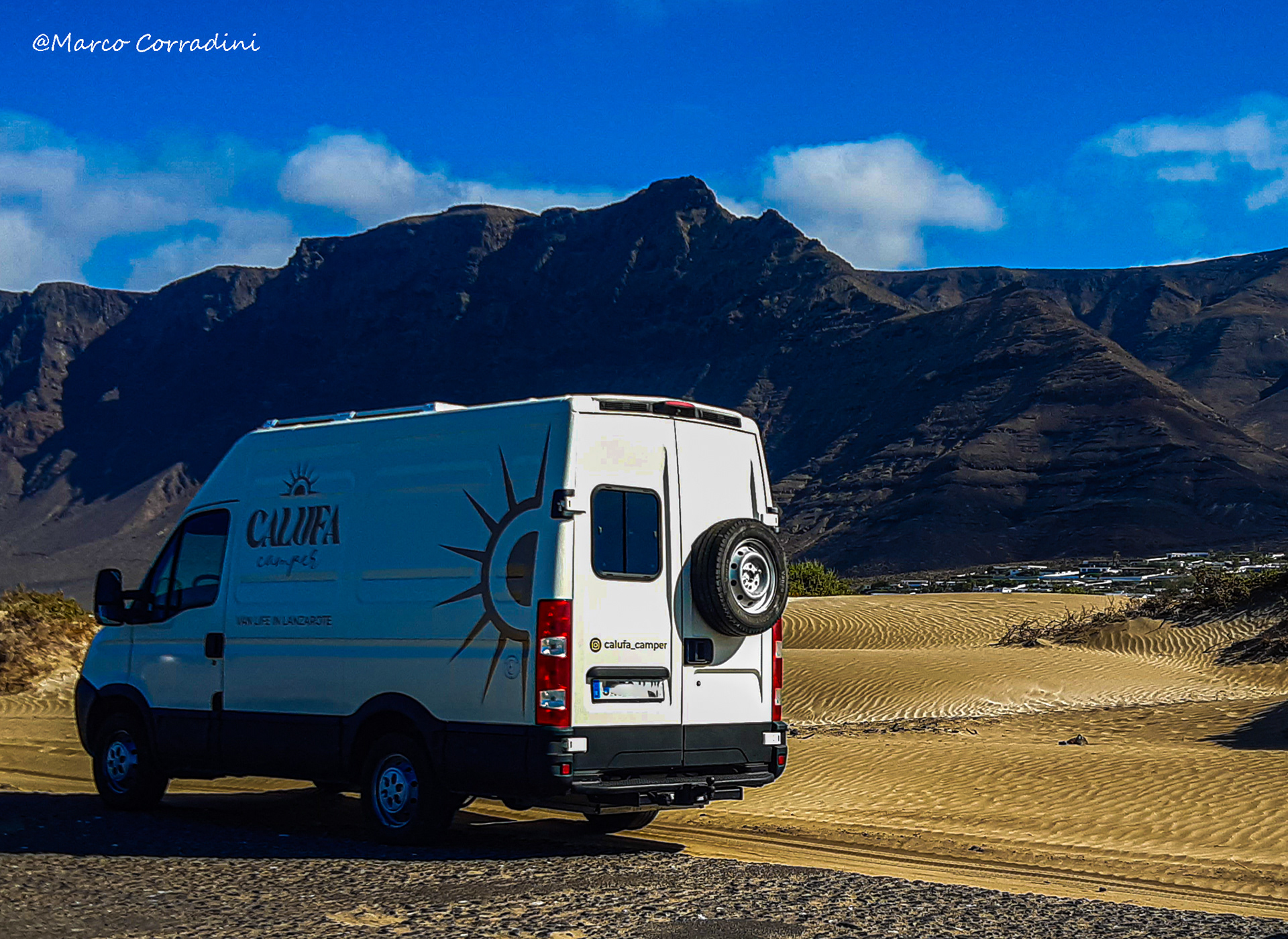 van, Lanzarote, Famara