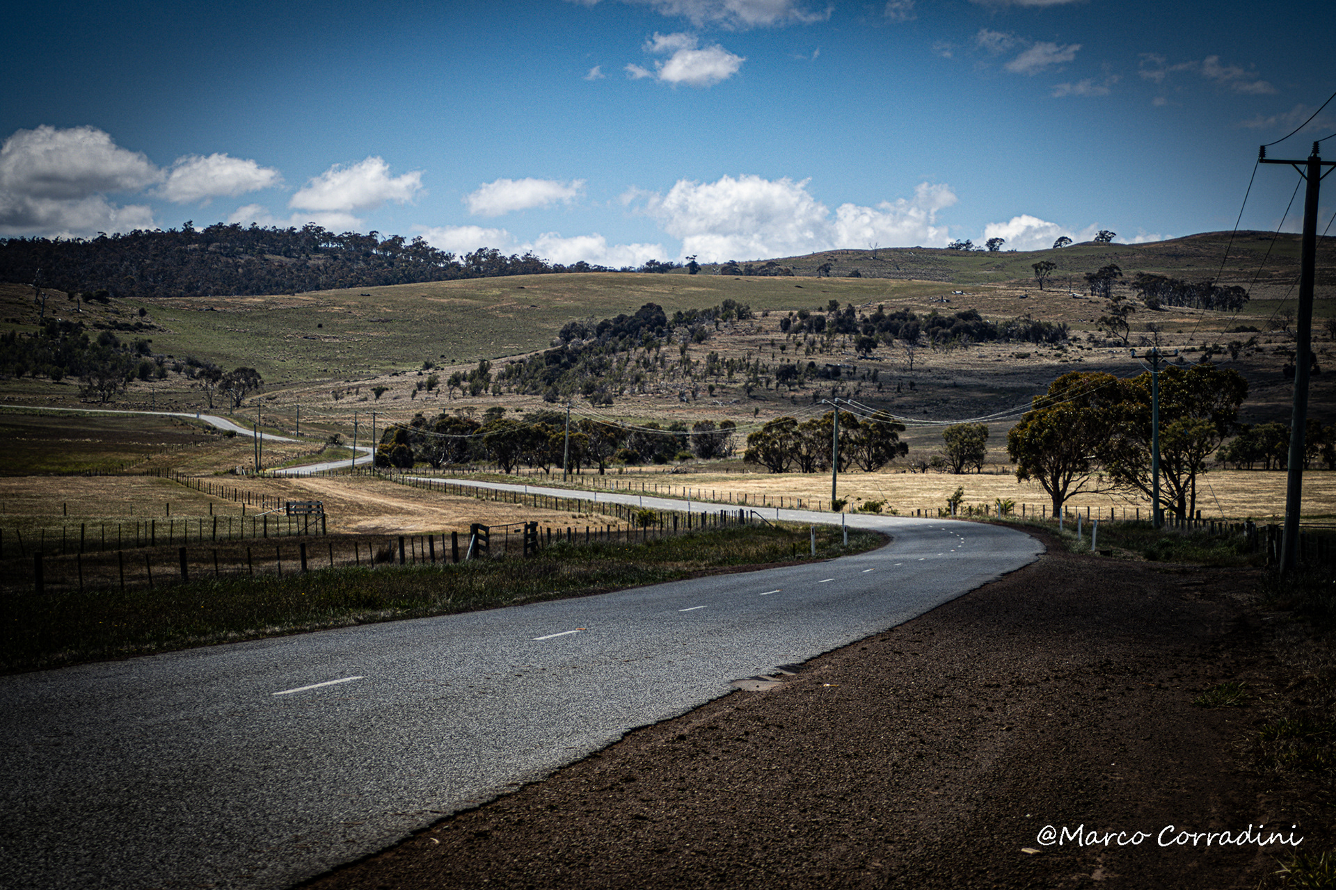 Tasmanian scenic road, Tasmania, Australia, road, travel