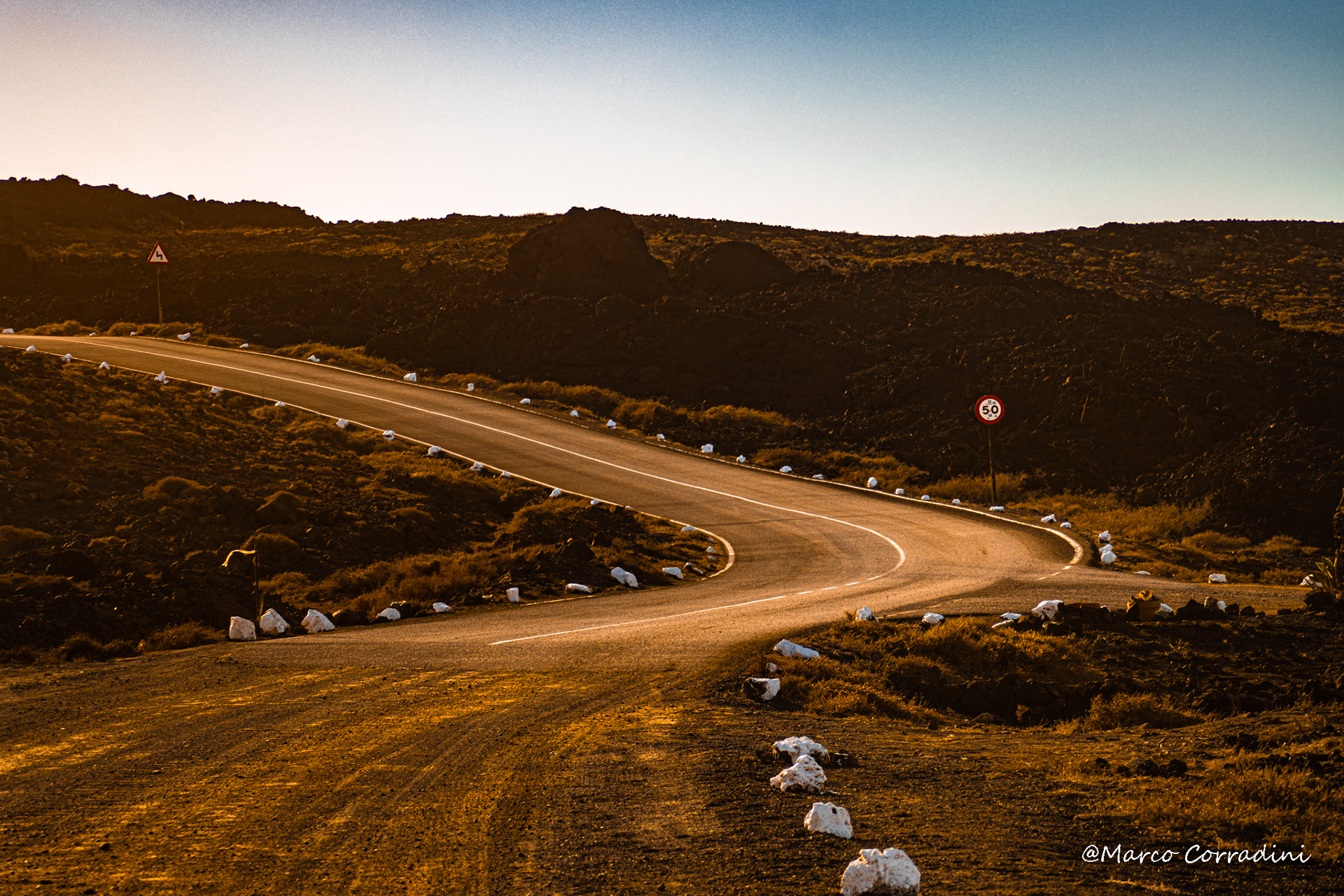 road, Tenesar, Lanzarote