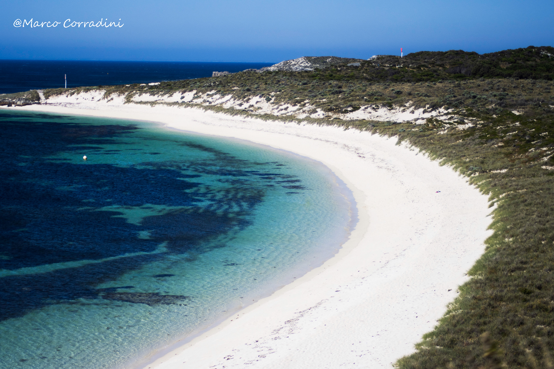 Rottnest Island, white sand beach, Australia, western Australia