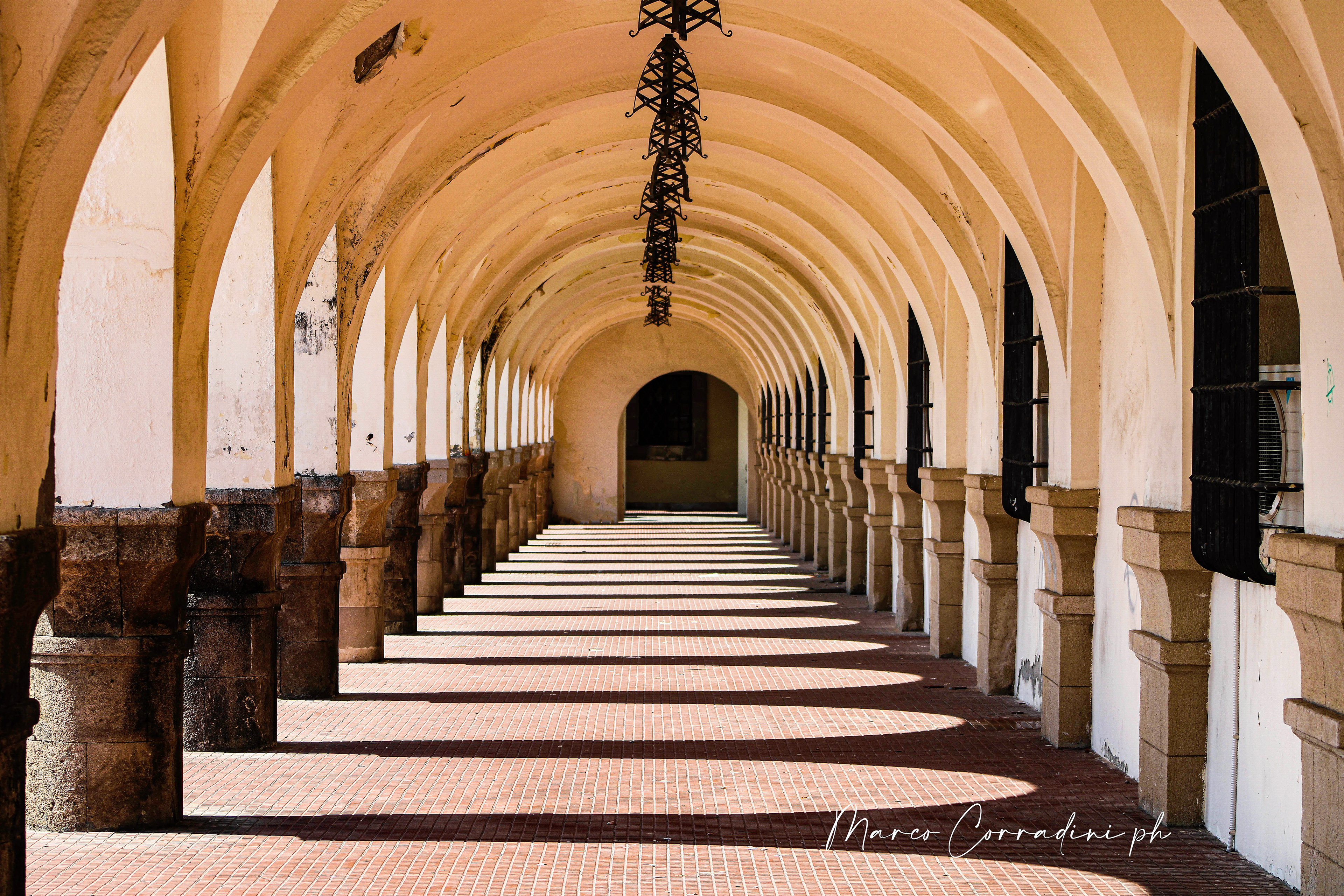 Arcade of Town Hall of Rhodes