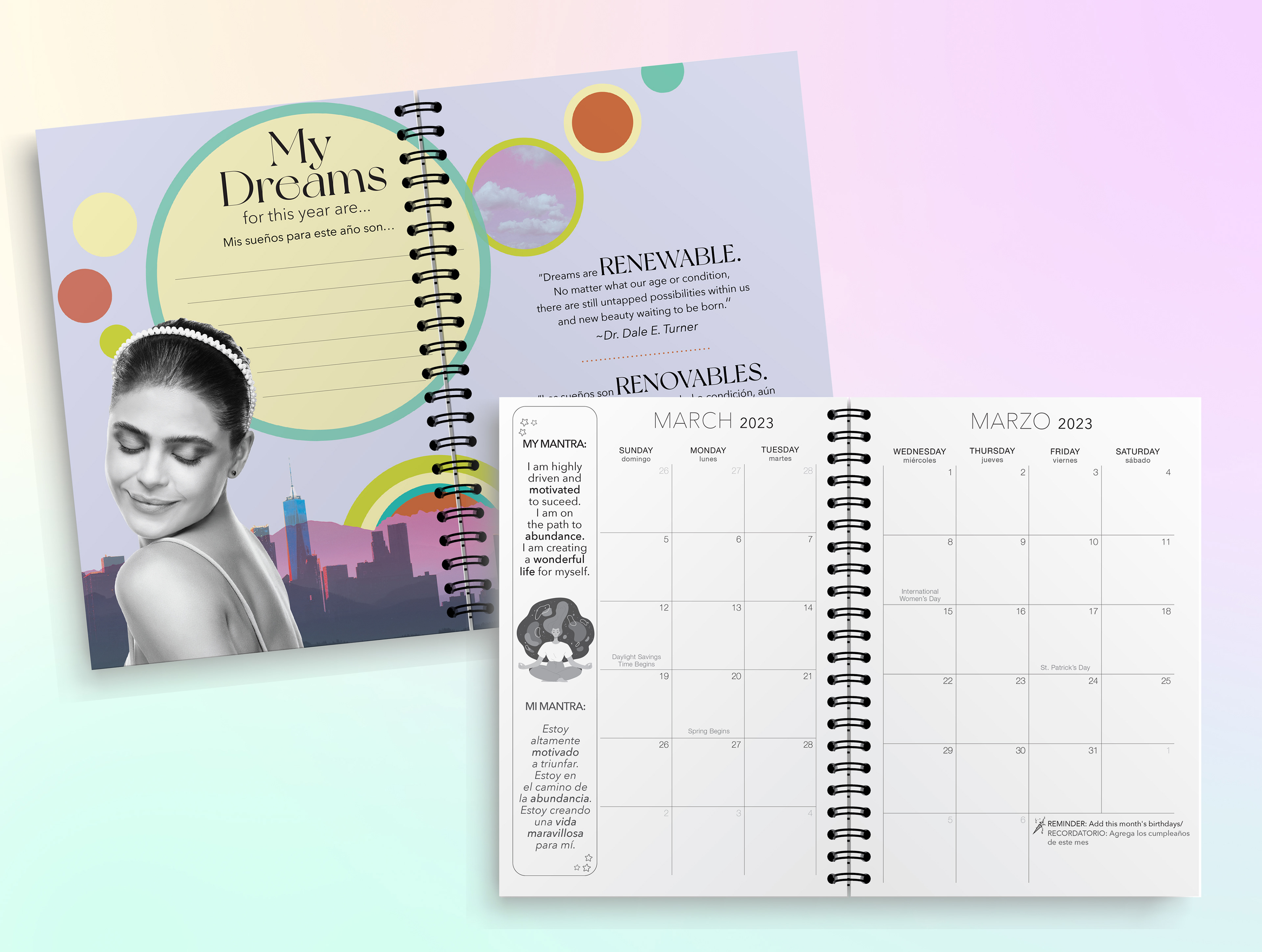 Insert Page and a Calendar