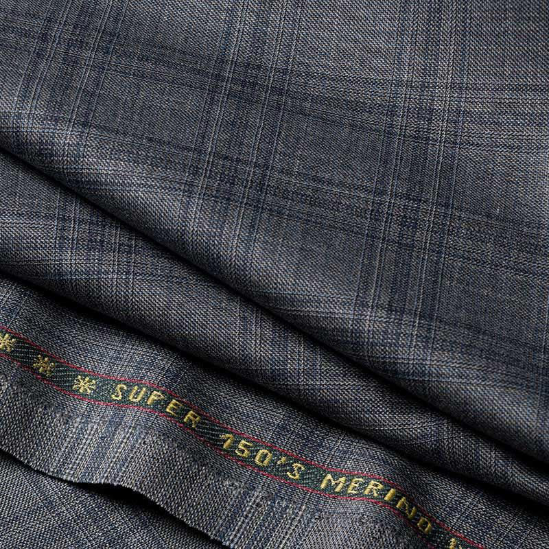 Loro Piana Super 150's Merino Wool Plaid