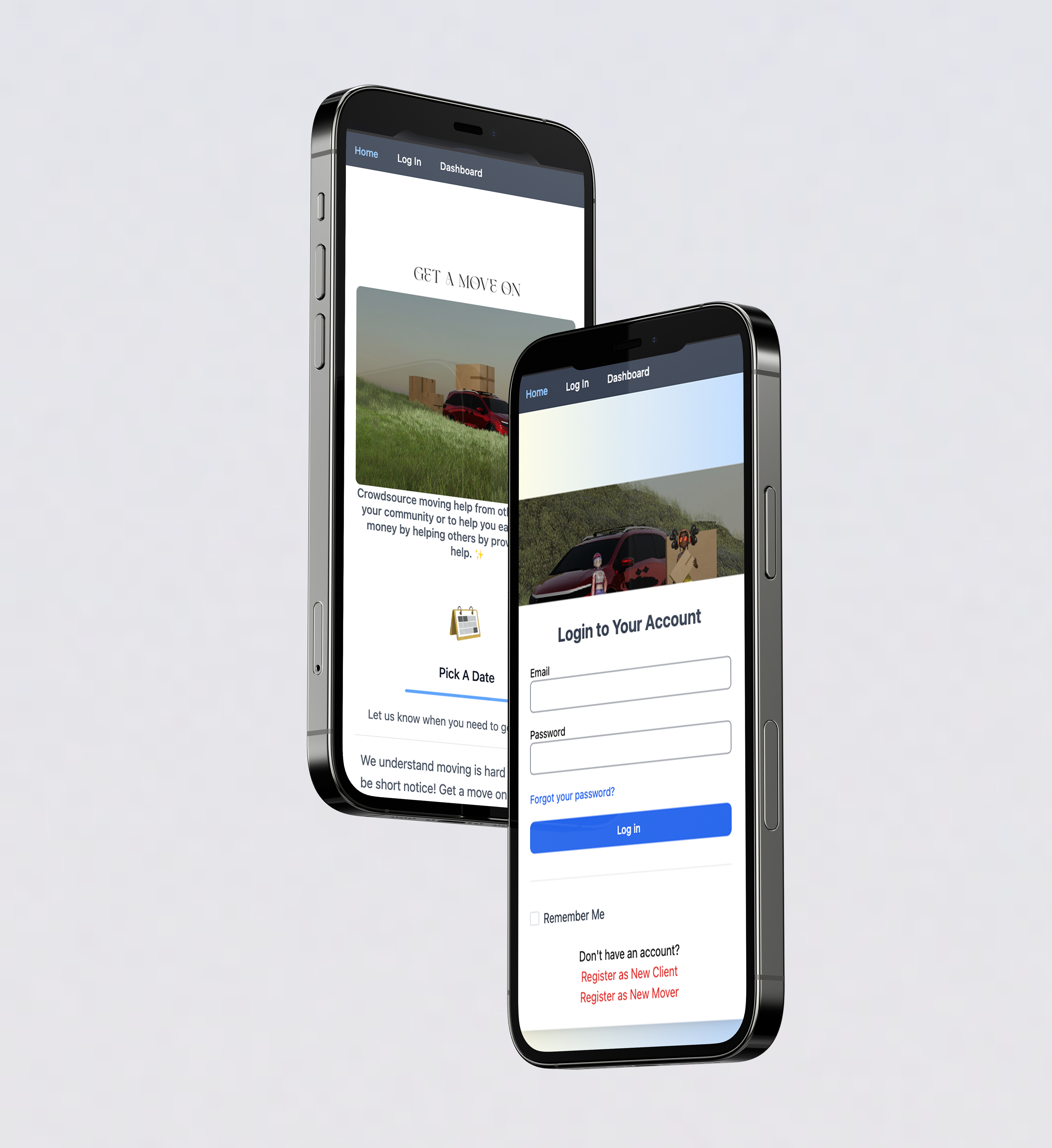 Get a Move on Mobile View
