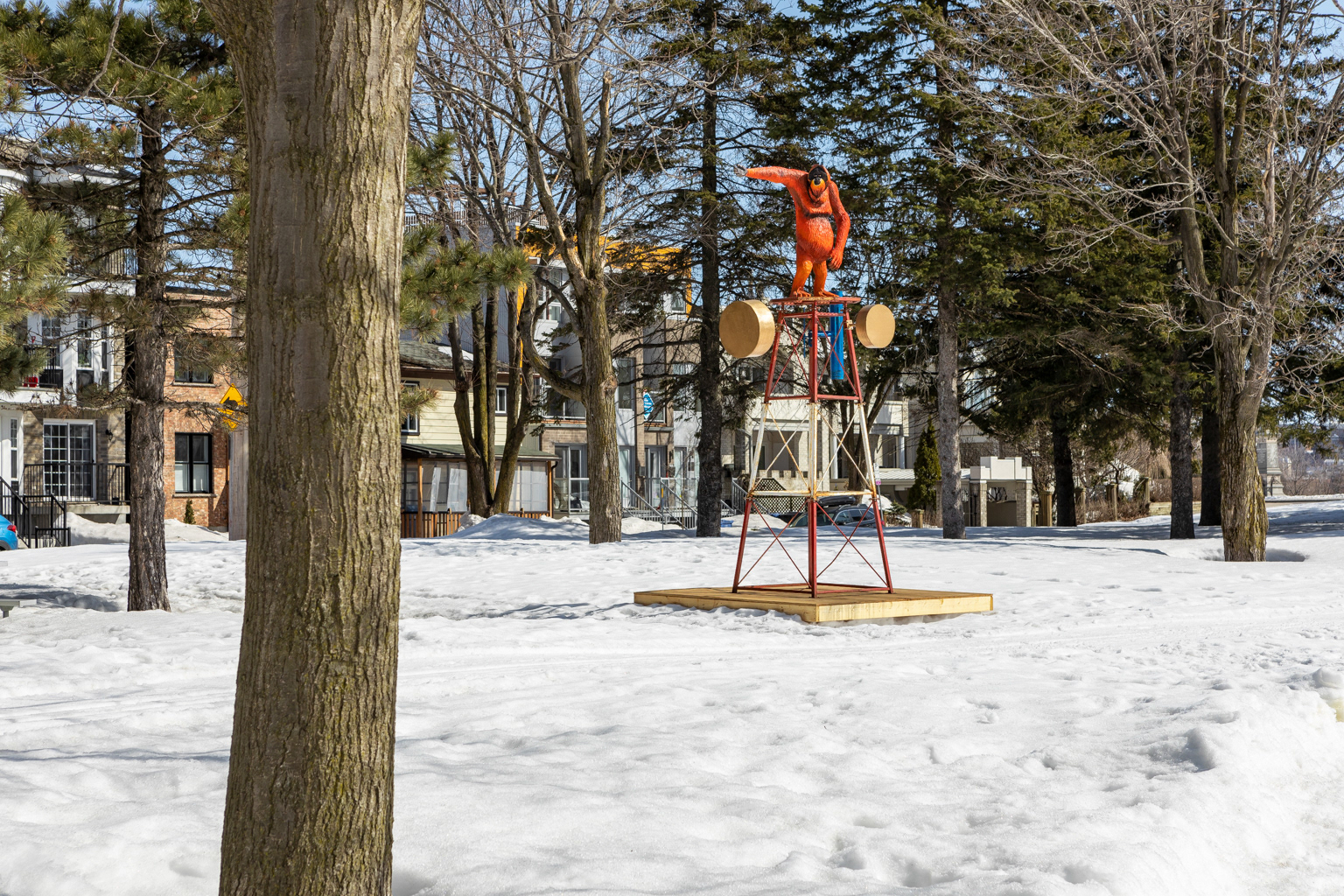 Jardin d'hiver avec Manif d'art, Mathieu Gotti © Marion Gotti