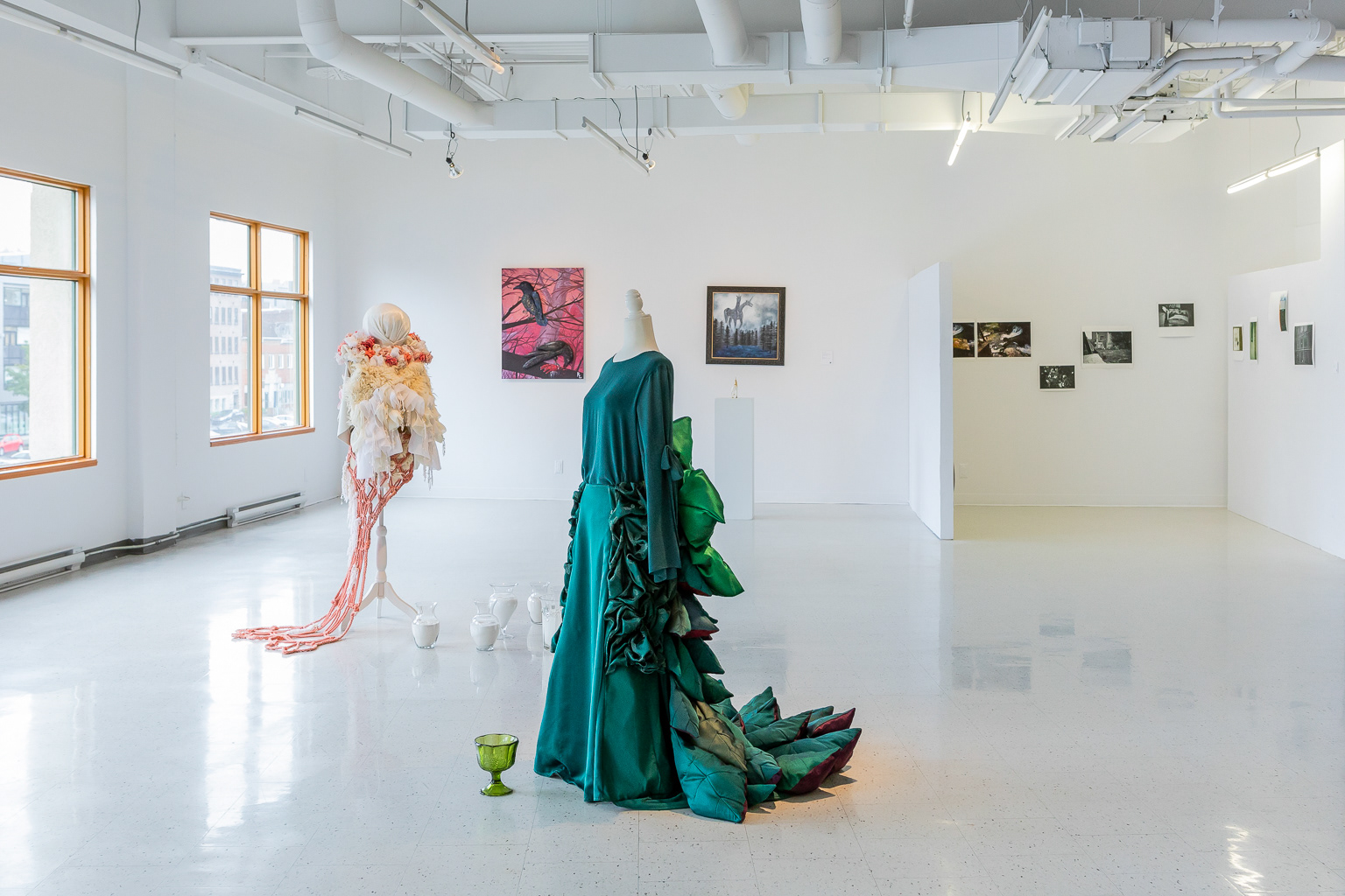 Exposition DENSE DENSE, finissants.es baccaulauréat en arts visuels, Université Laval © Marion Gotti