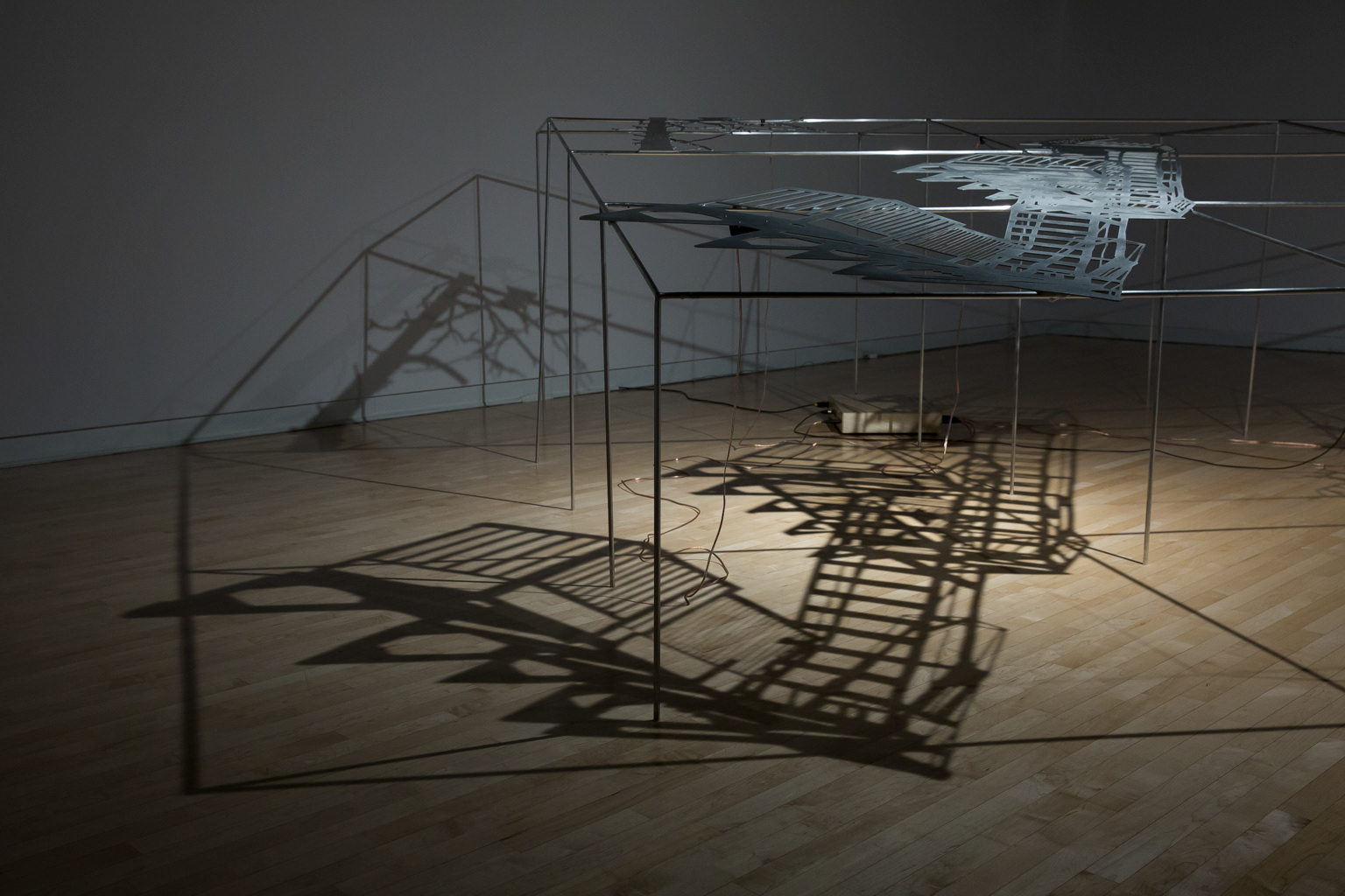 Quand un arbre tombe..., Caroline Gagné, Biennale de Trois-rivières © Marion Gotti