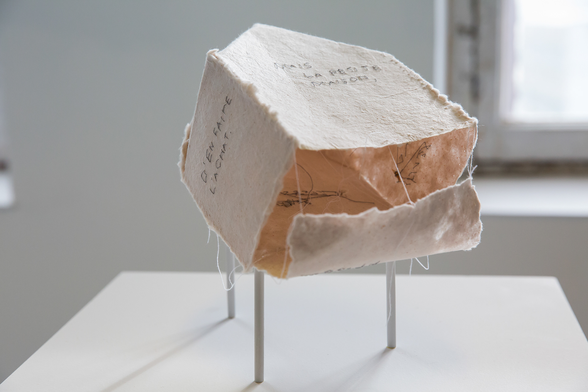 Exposition Entre-temps Les choses se pensent, Université Laval © Marion Gotti