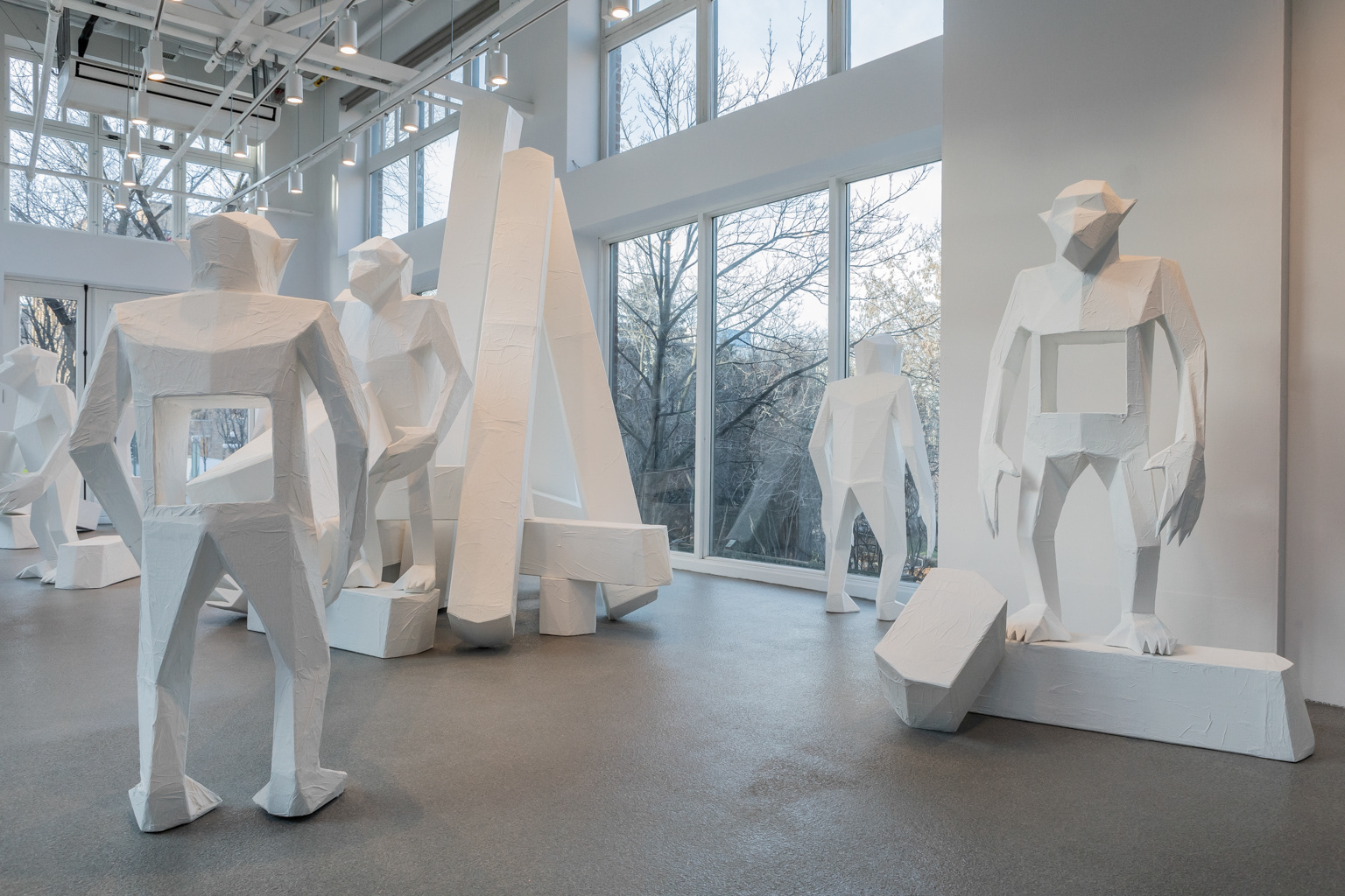 Exposition L'abri, Guillaume Brisson-Darveau, Engramme © Marion Gotti