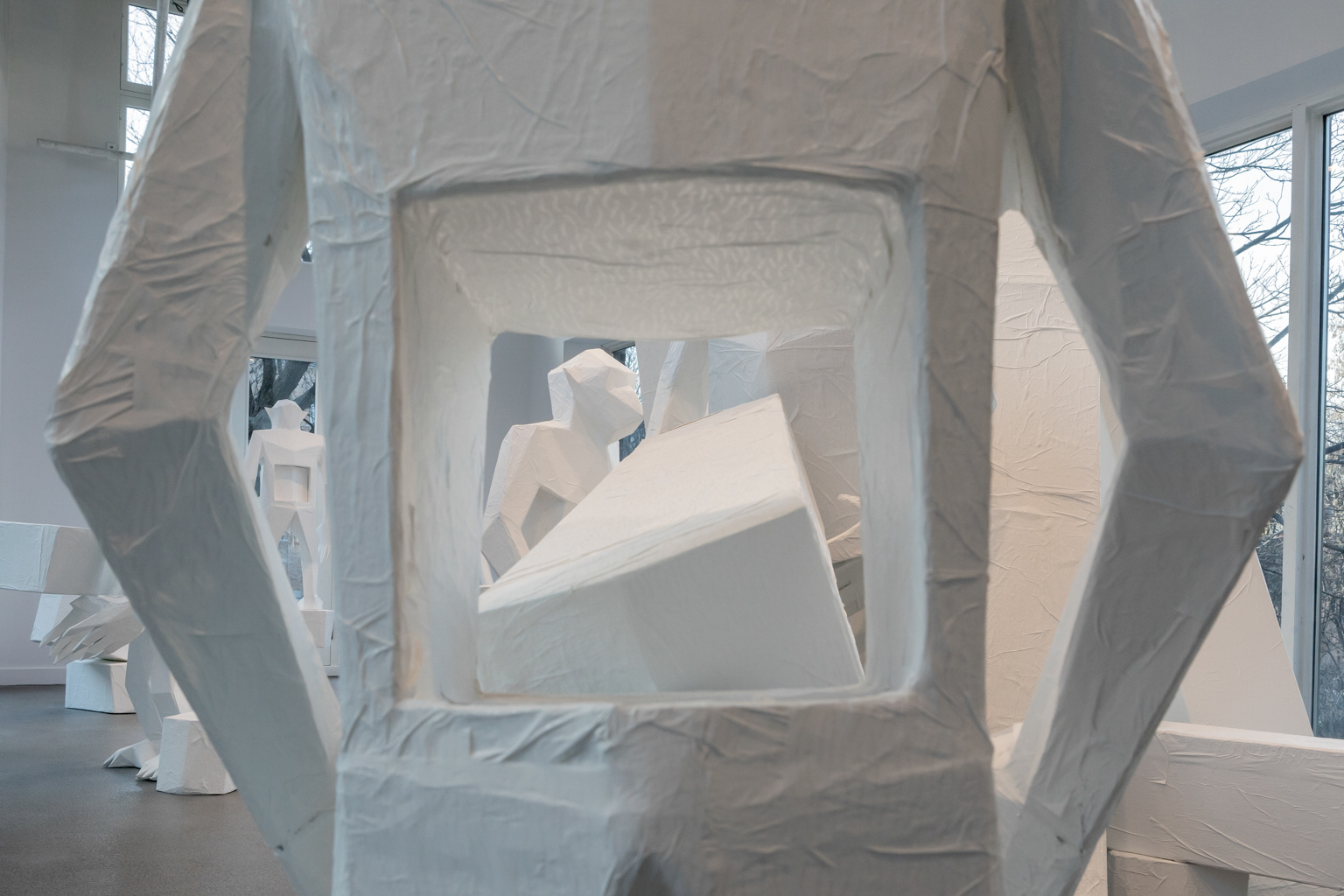 Exposition L'abri, Guillaume Brisson-Darveau, Engramme © Marion Gotti