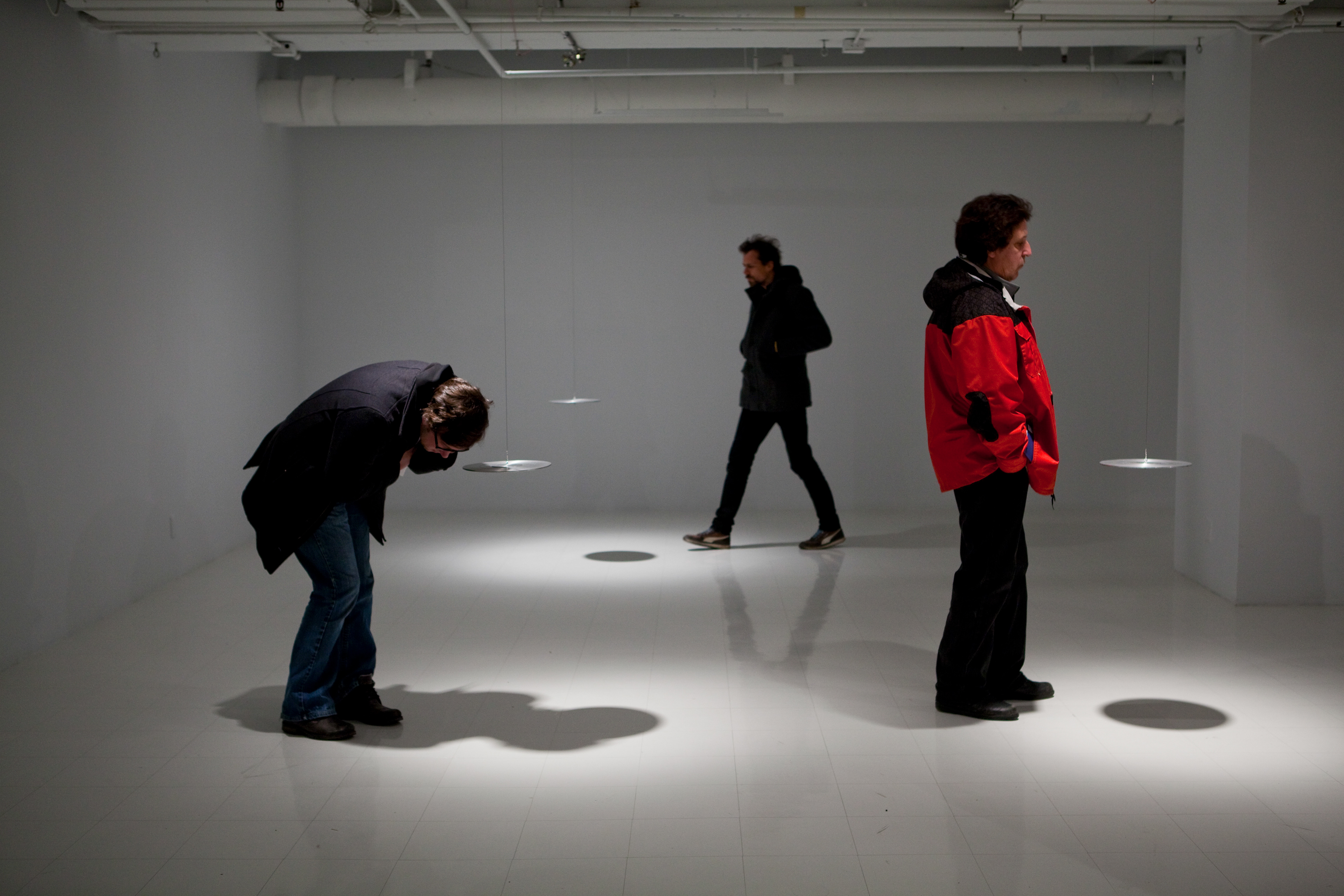 Exposition Resonant Platinum Records, Gordon Monahan, Galerie des arts visuels, Université Laval © Marion Gotti