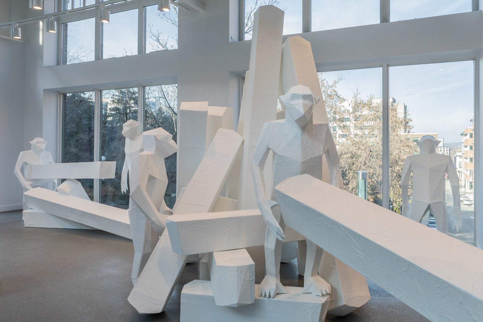 Exposition L'abri, Guillaume Brisson-Darveau, Engramme © Marion Gotti