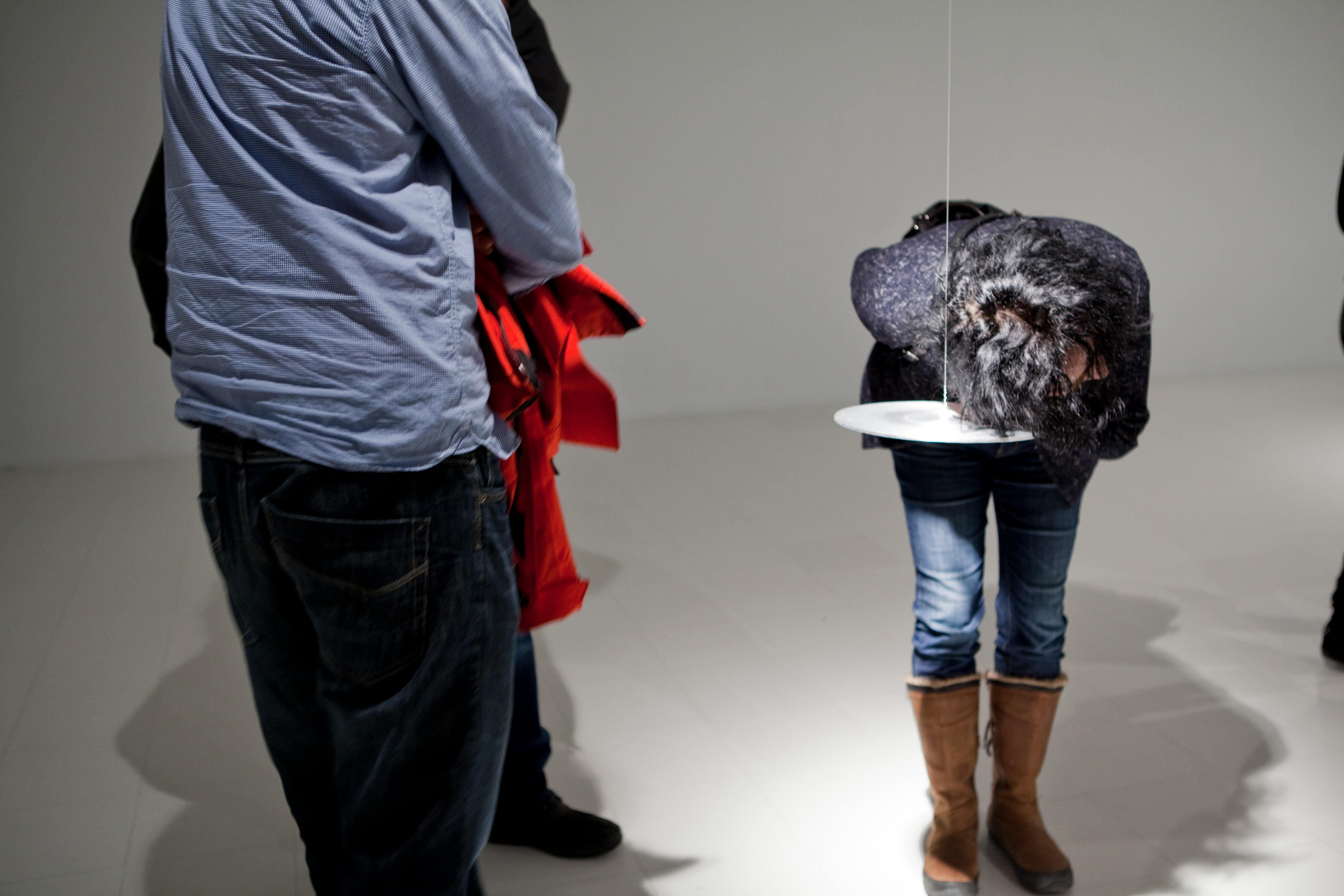 Exposition Resonant Platinum Records, Gordon Monahan, Galerie des arts visuels, Université Laval © Marion Gotti