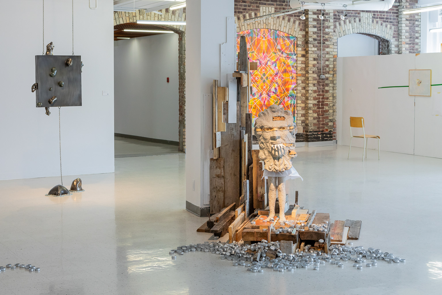 Exposition DENSE DENSE, finissants.es baccaulauréat en arts visuels, Université Laval © Marion Gotti