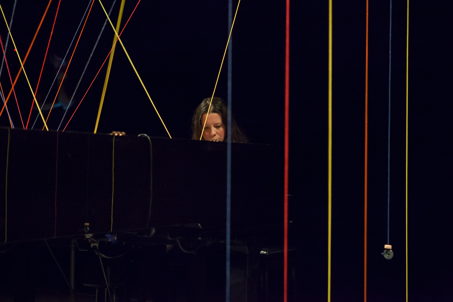 Performance Pianotissage, Philippe Lauzier, Avatar © Marion Gotti