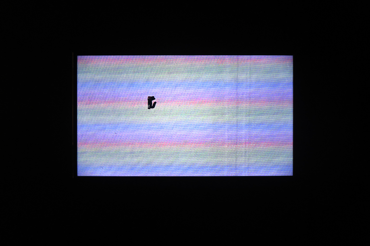 Vue de l'exposition « Projeté », La Bande Vidéo © Marion Gotti