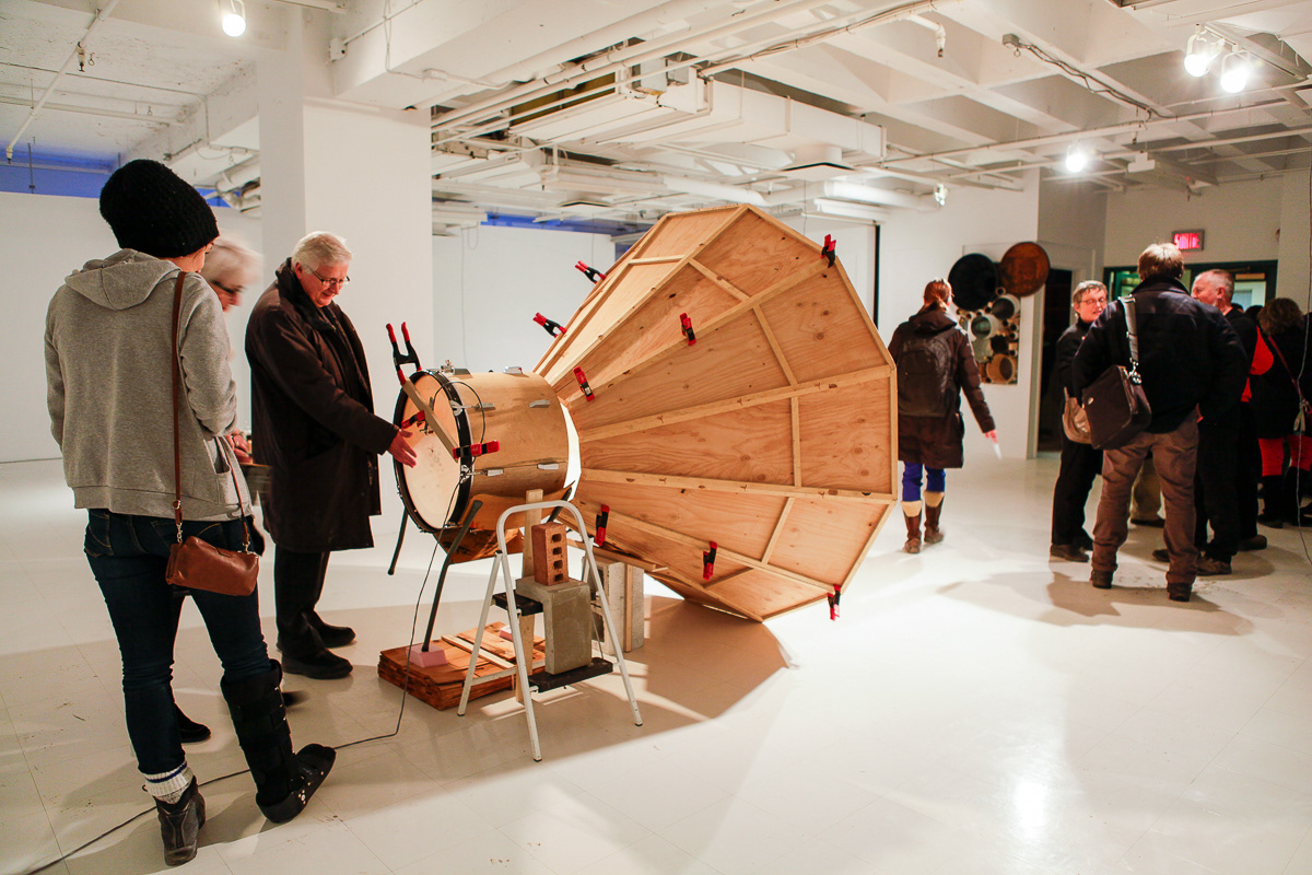 Exposition Instrumentation, Peter Flemming, Galerie des arts visuels, Université Laval © Marion Gotti